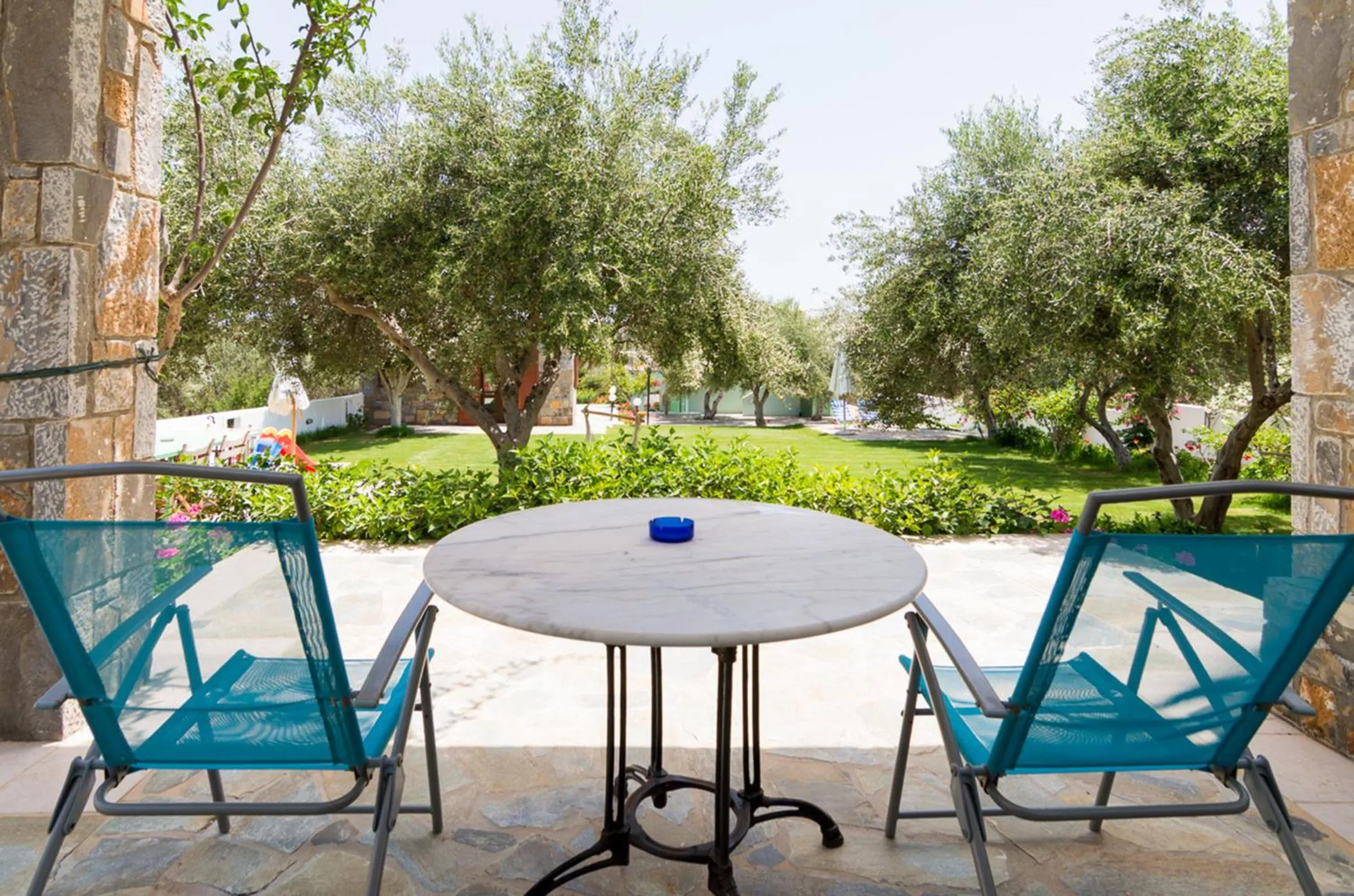 Garden in Athena Villas Olive Grove & Estate