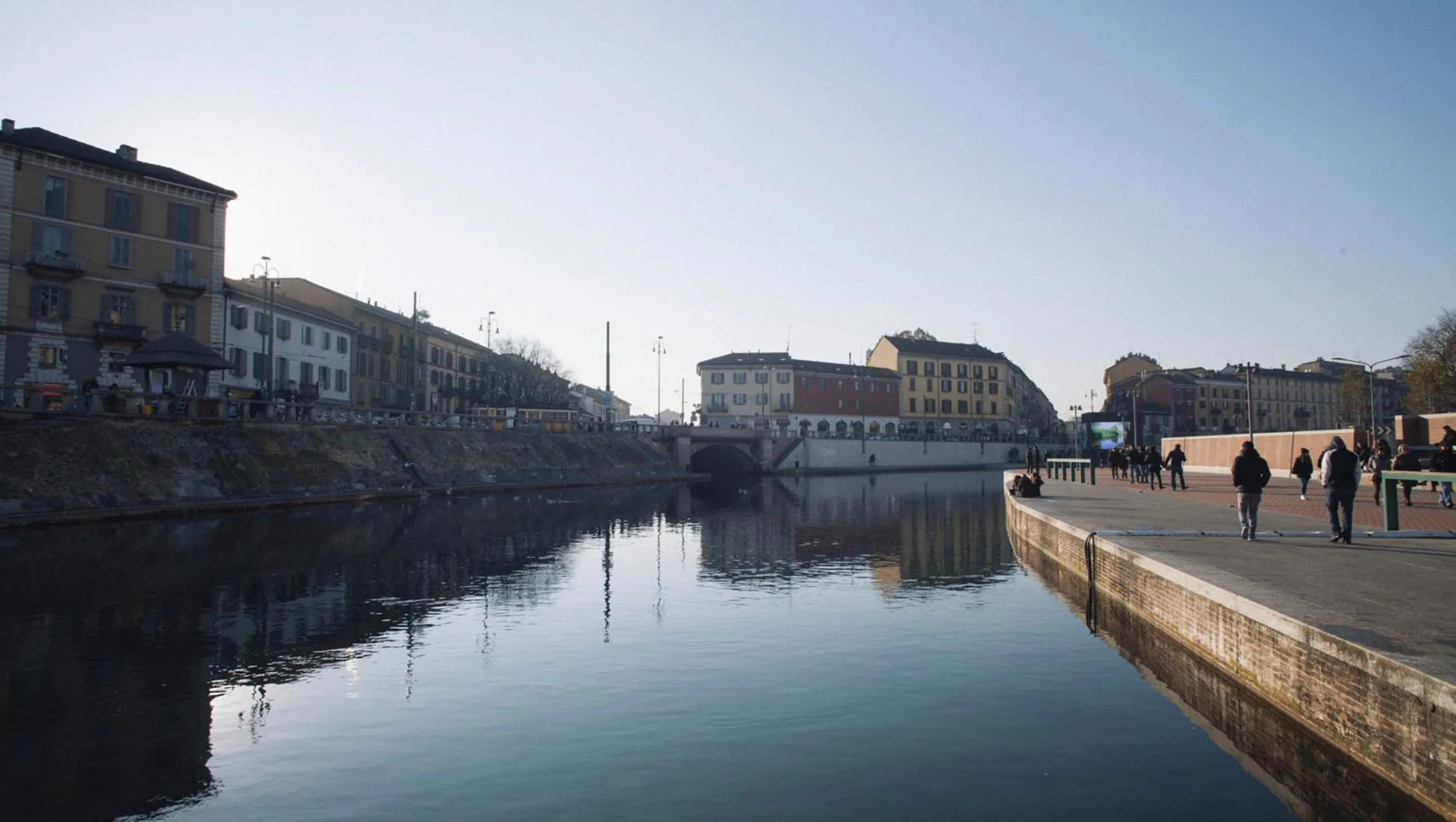 City view in Italianway - Cristoforo Colombo 1