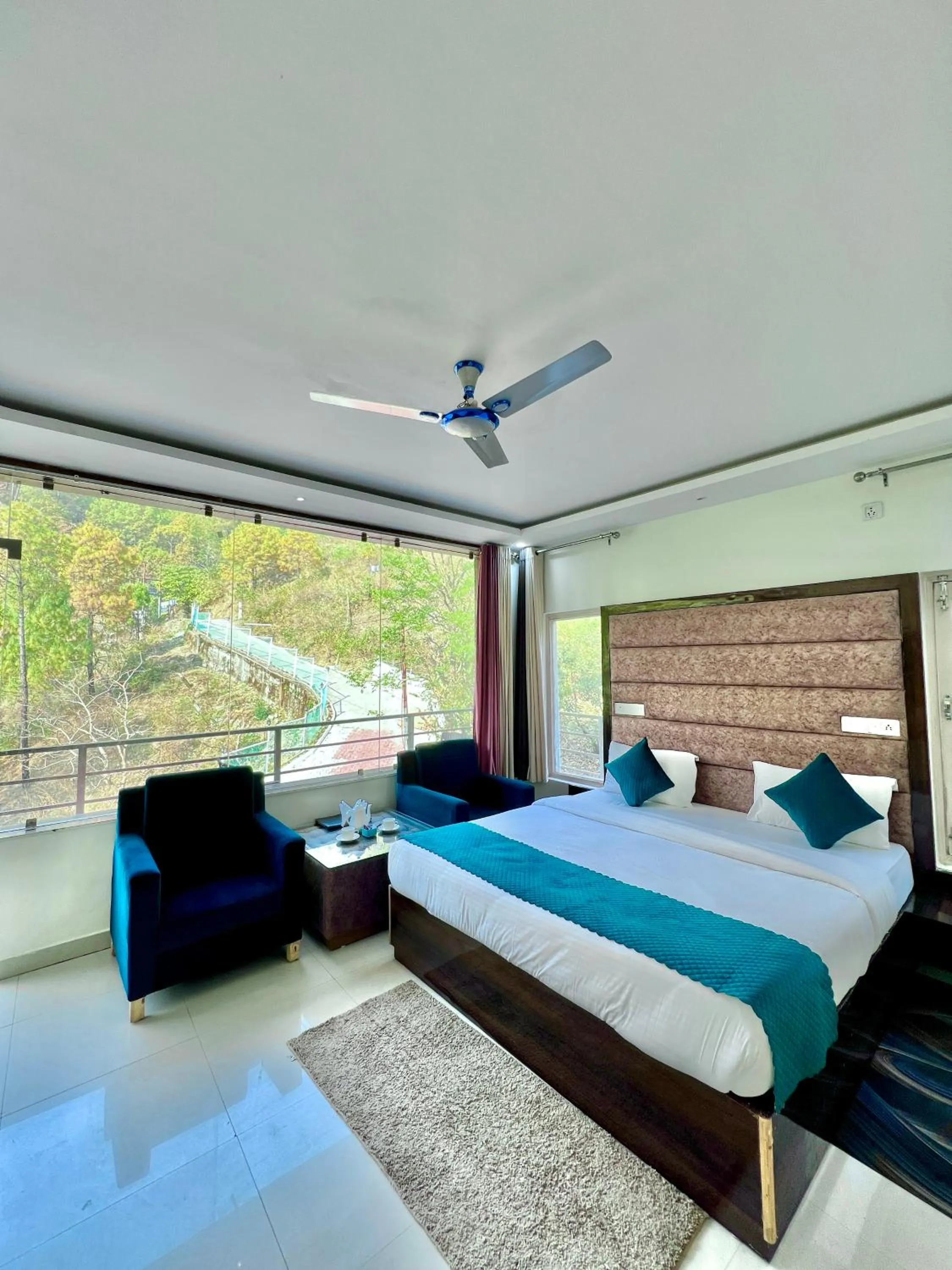 Bed in The White Rain Hotel