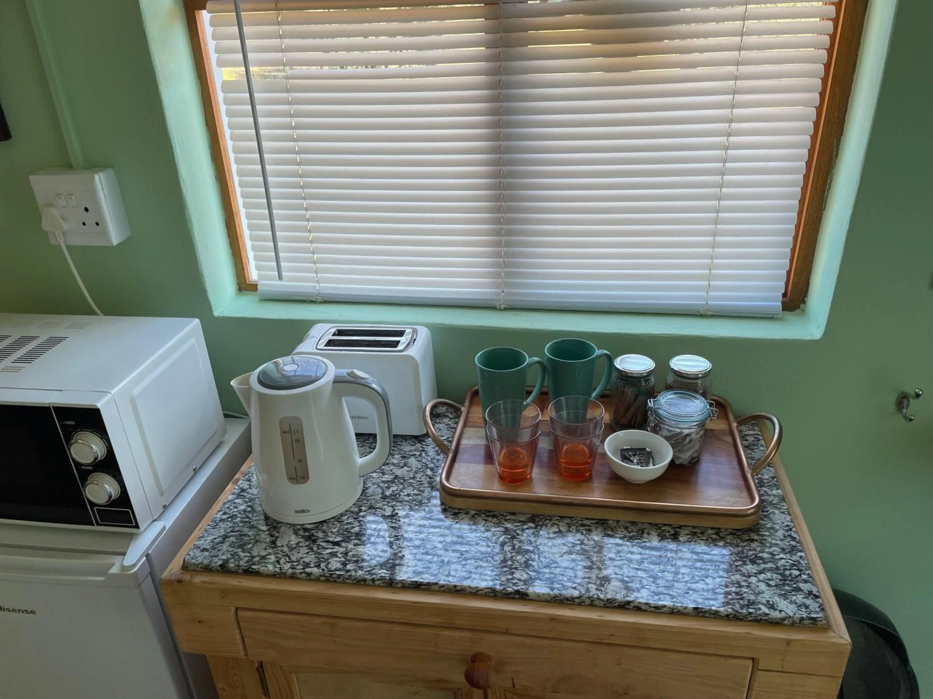 Coffee/tea facilities in Blue Cow Barn - Boutique Farm