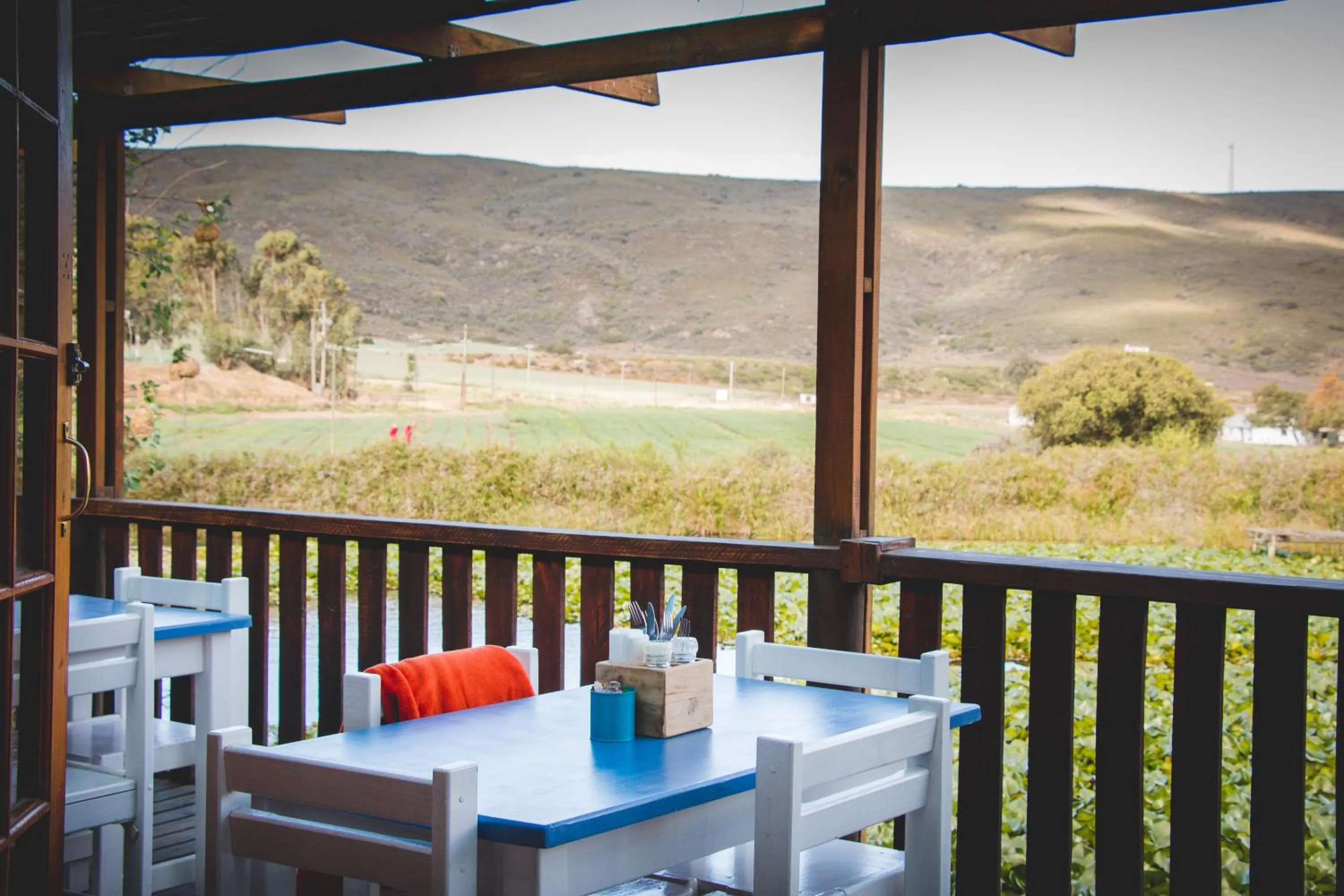 Balcony/Terrace in Blue Cow Barn - Boutique Farm