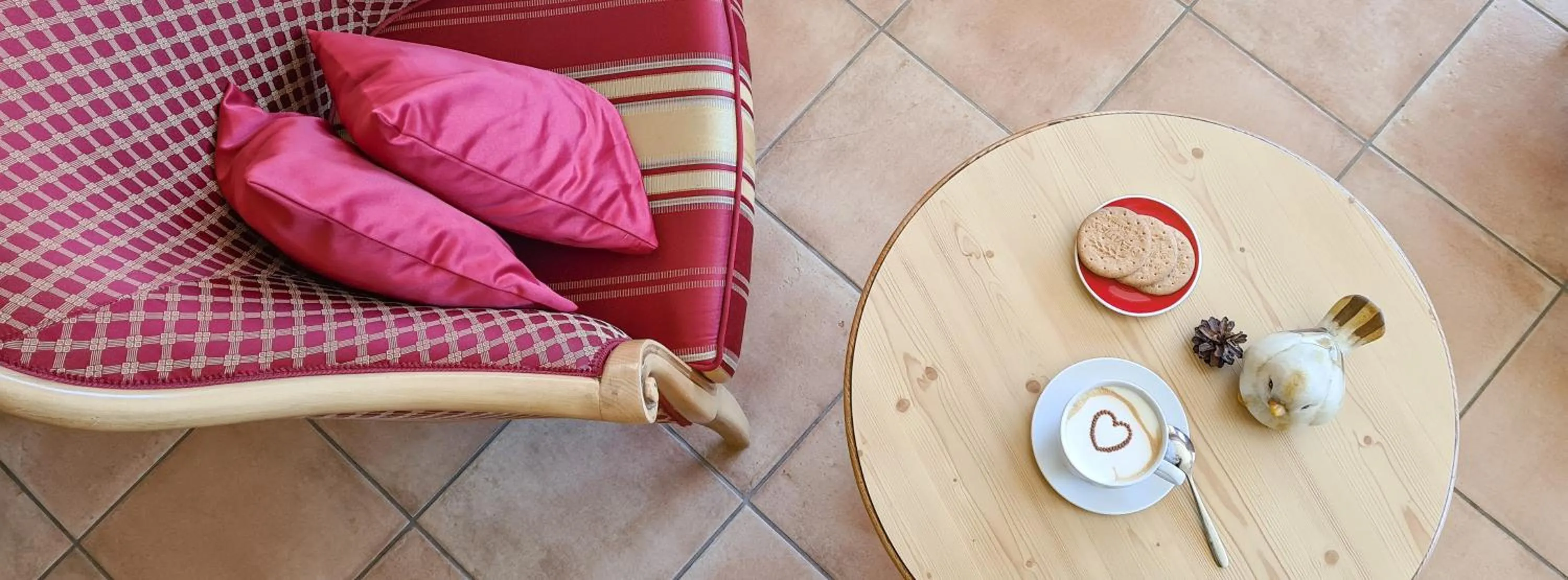 Seating area in Berghotel zum Zirm
