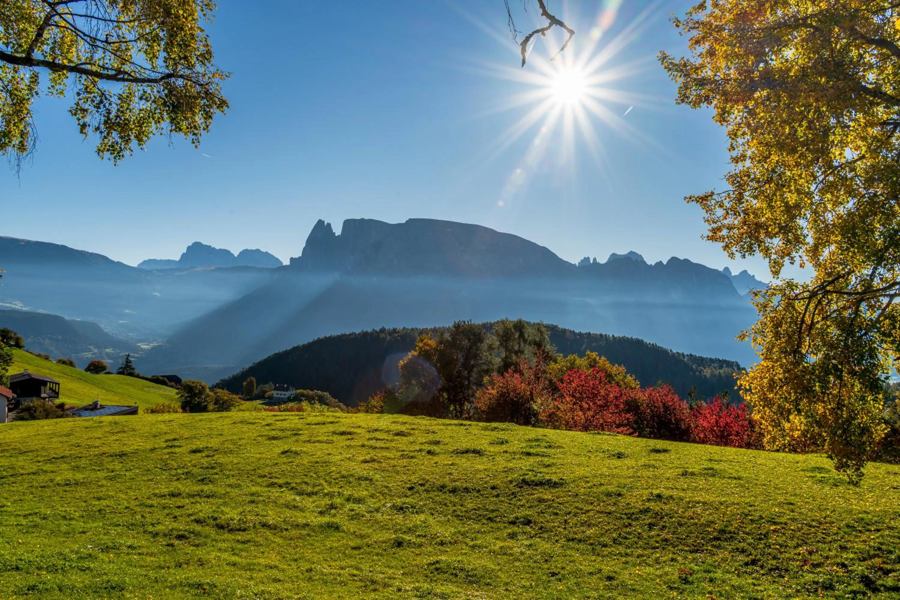 Natural landscape in Berghotel zum Zirm