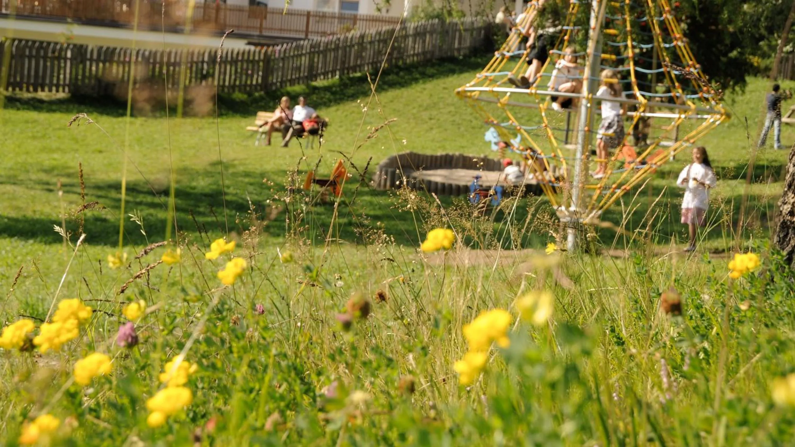 Children play ground in Berghotel zum Zirm