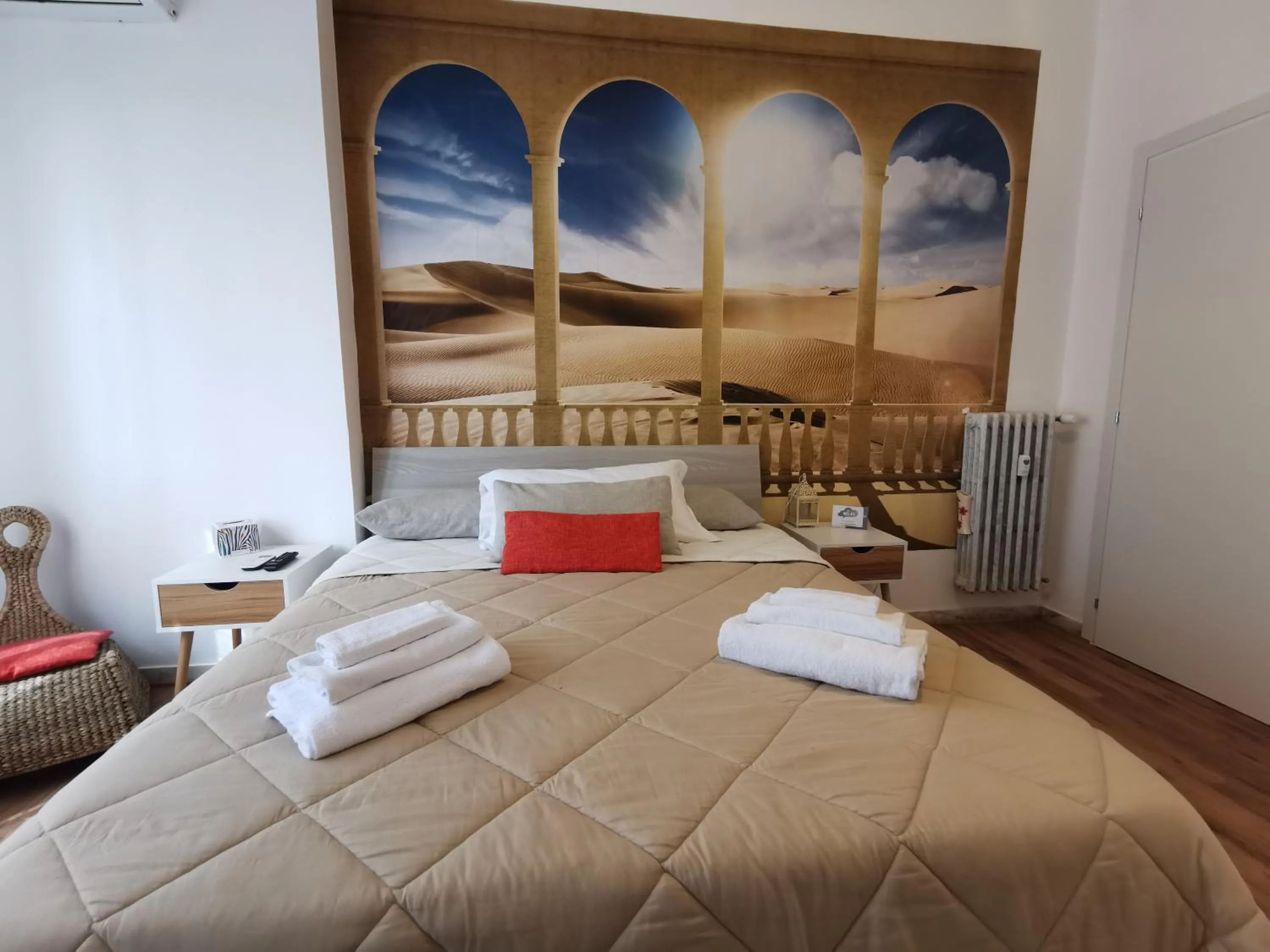 Bed in La Finestra Sul Mondo B&B