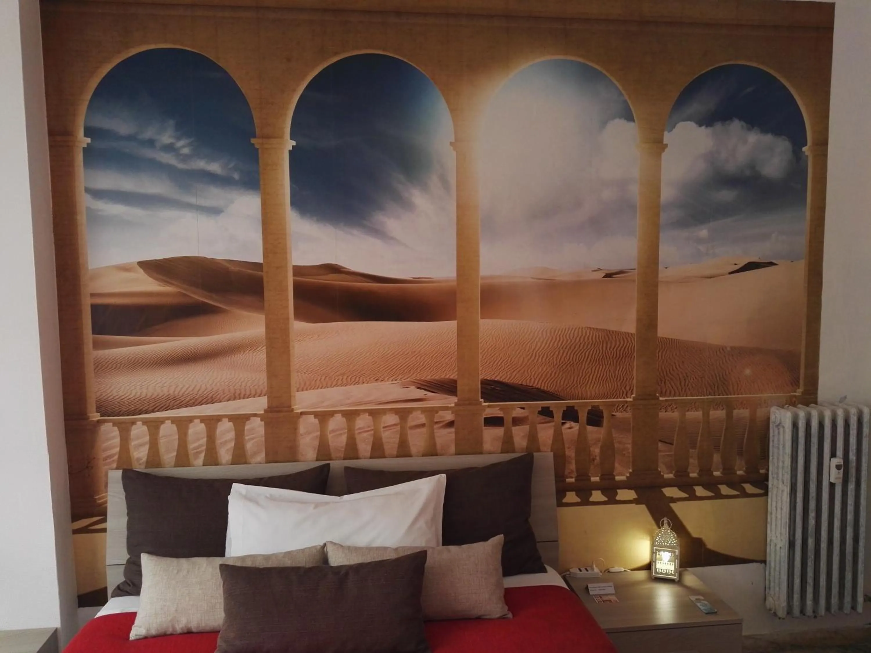 Decorative detail in La Finestra Sul Mondo B&B