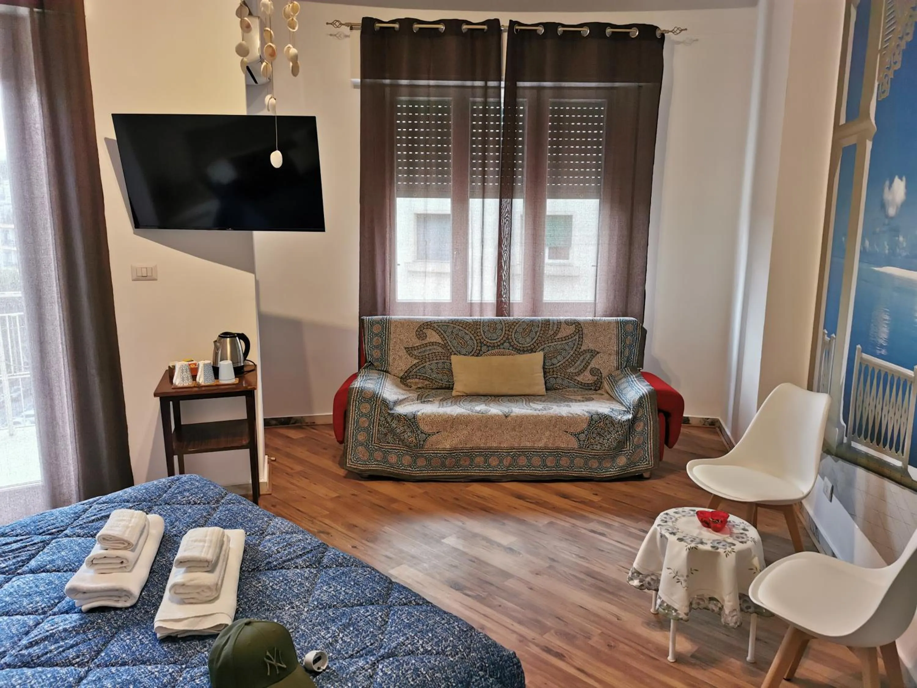 Bed in La Finestra Sul Mondo B&B