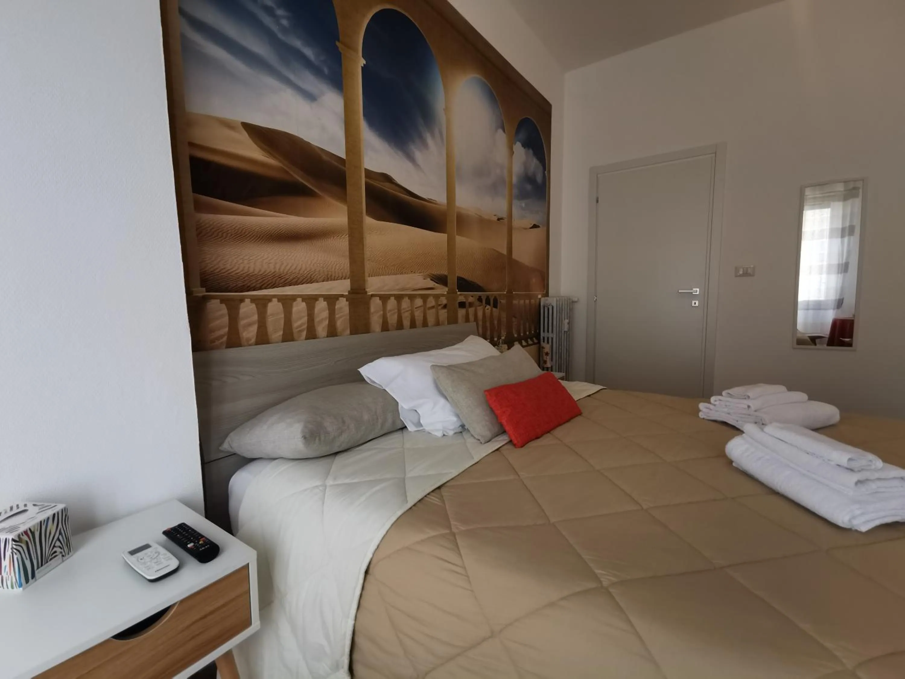 Bed in La Finestra Sul Mondo B&B