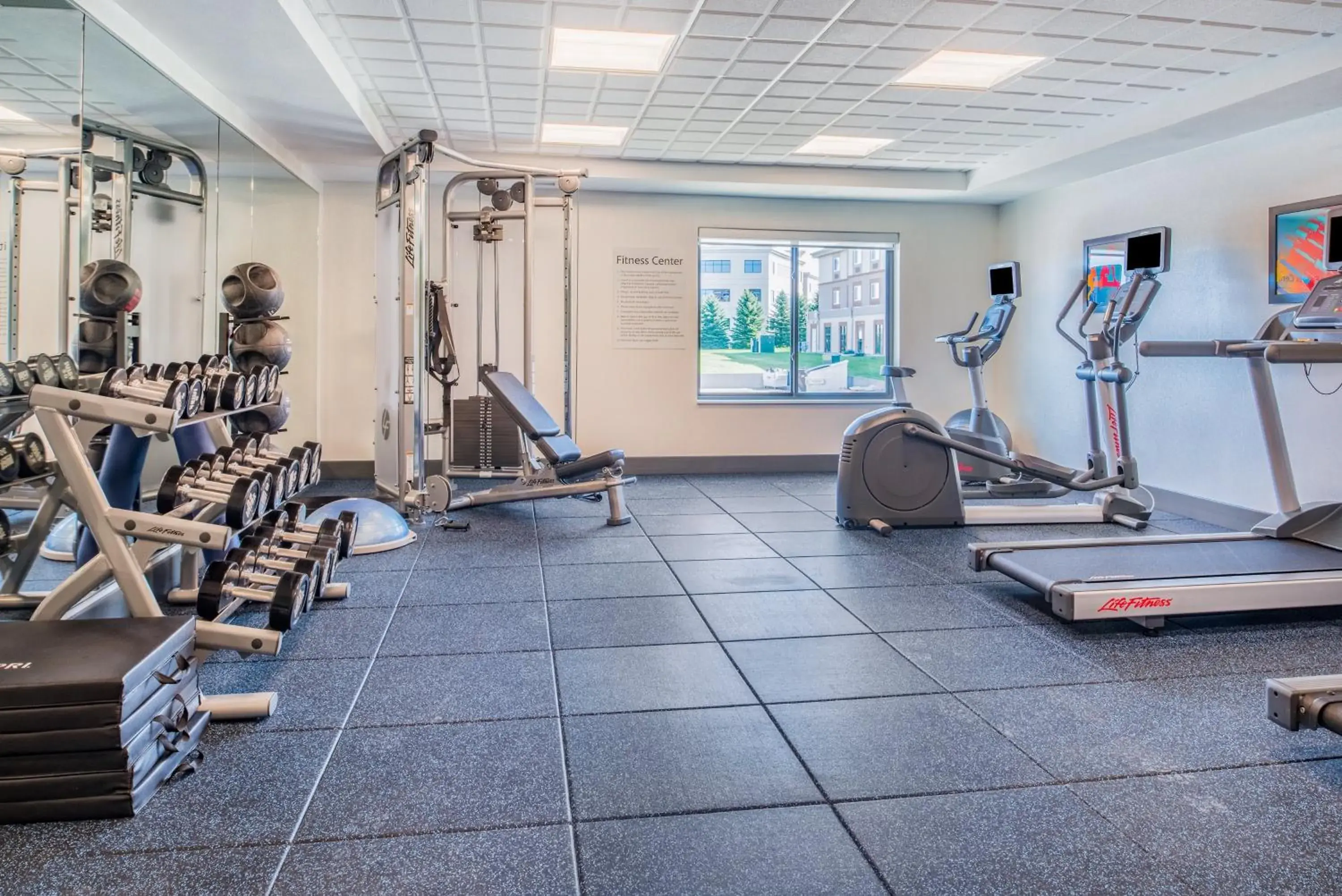 Fitness centre/facilities in Holiday Inn Express Hotel & Suites Bismarck by IHG Fitness centre/facilities in Holiday Inn Express Hotel & Suites Bismarck by IHG