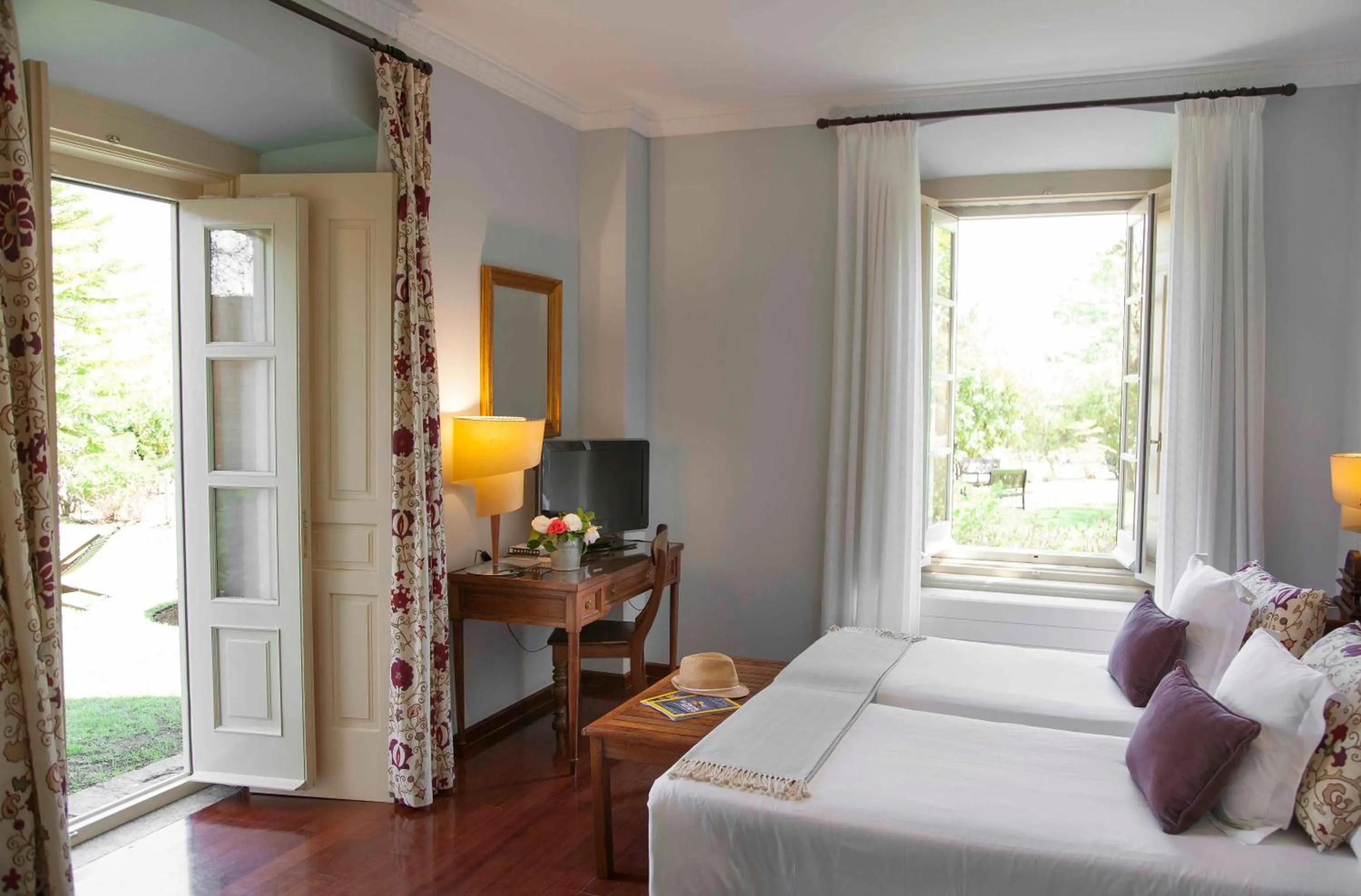 Garden, Bed in Casona de La Paca