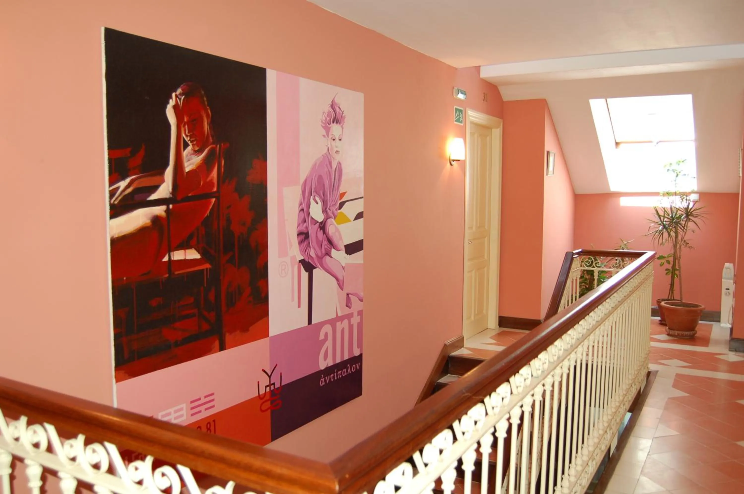 Decorative detail in Casona de La Paca