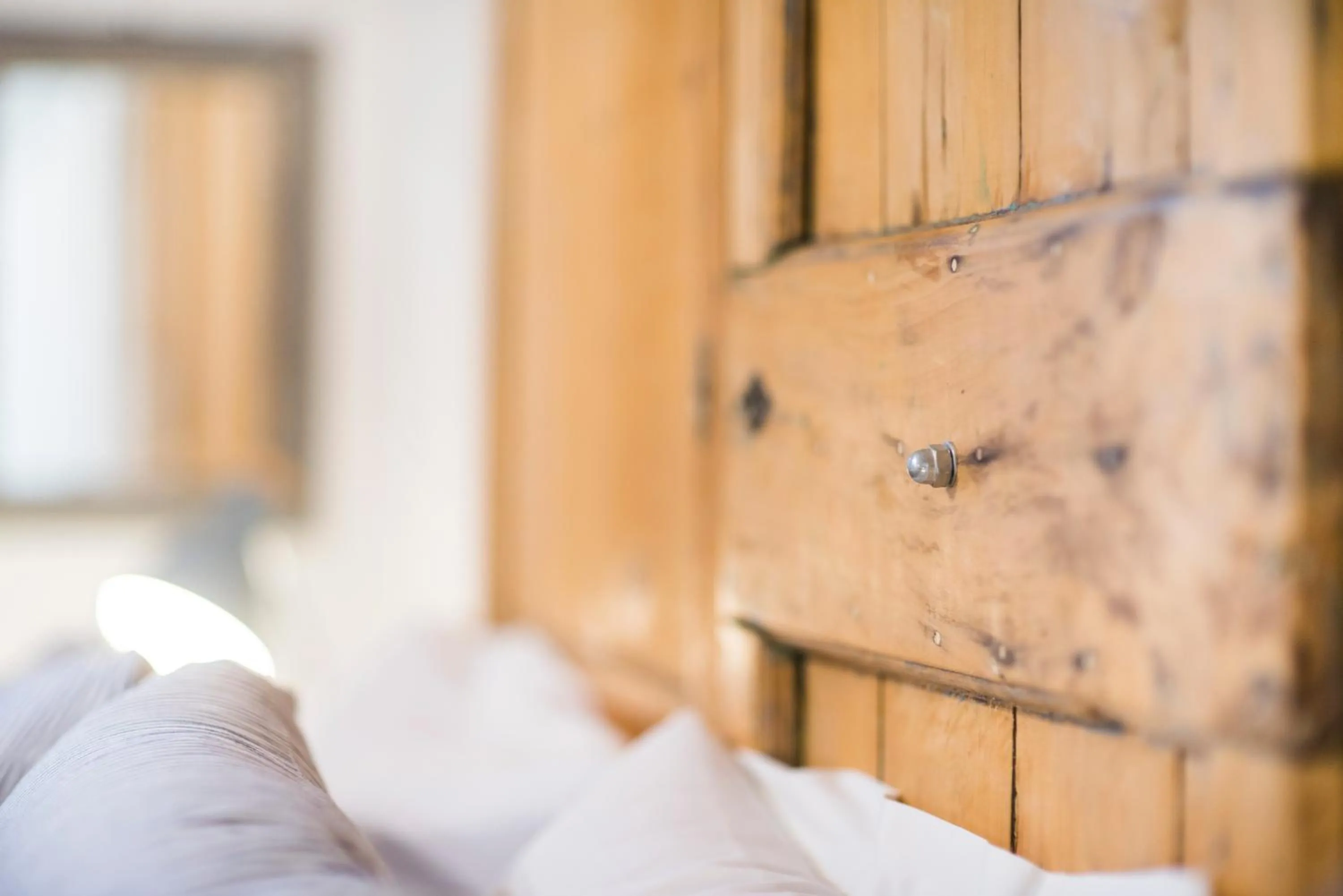 Decorative detail, Bed in Locanda Stella