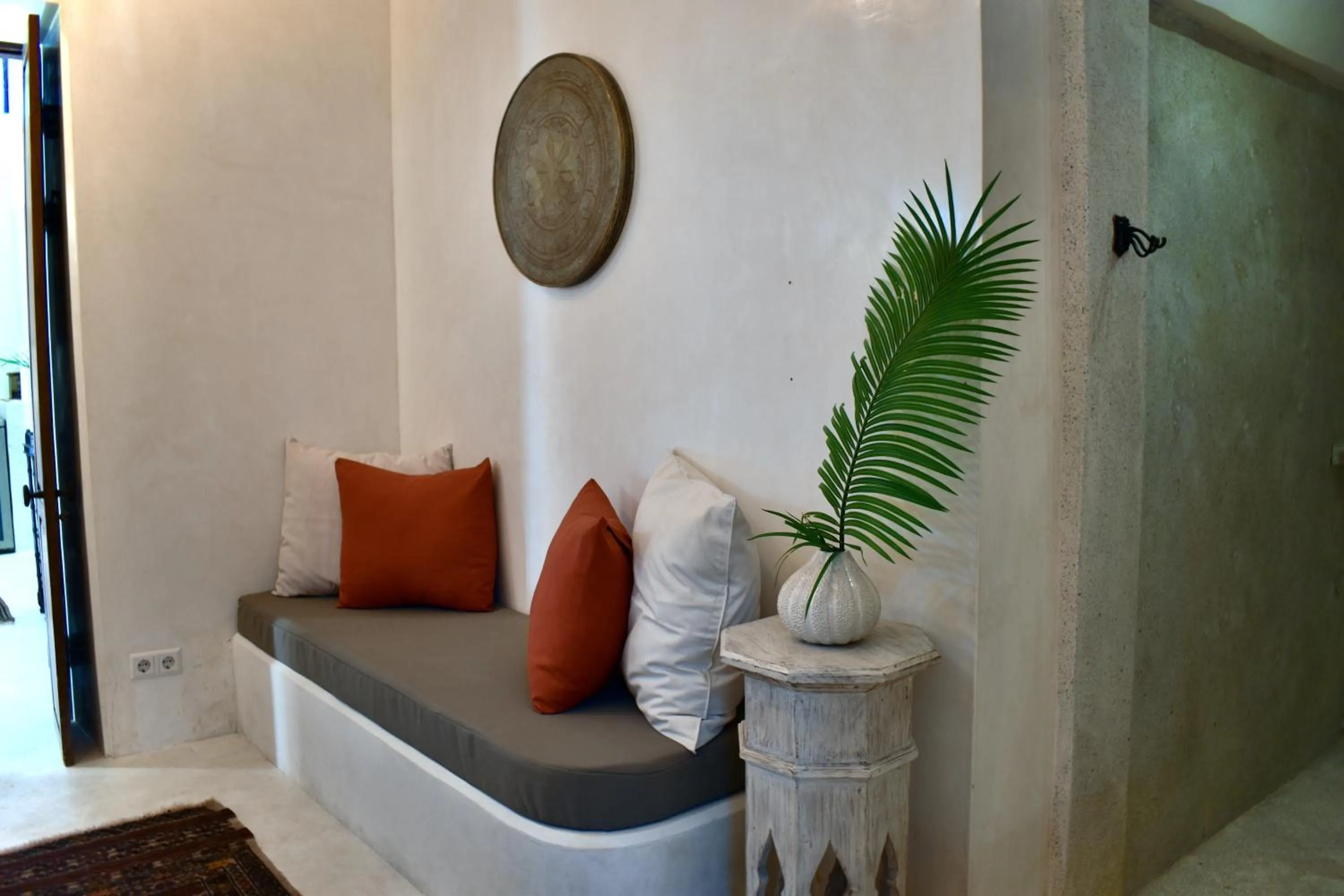 Seating area in Qambani Luxury Resort