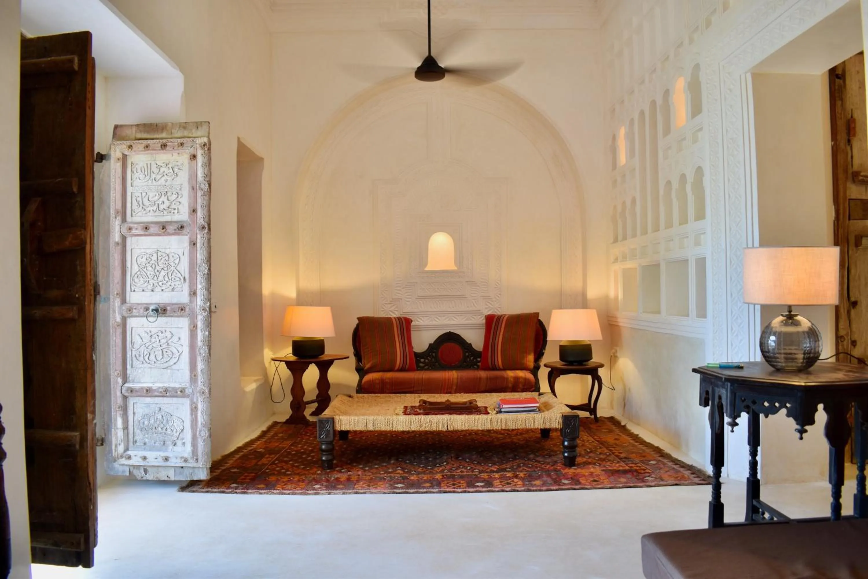 Seating area in Qambani Luxury Resort