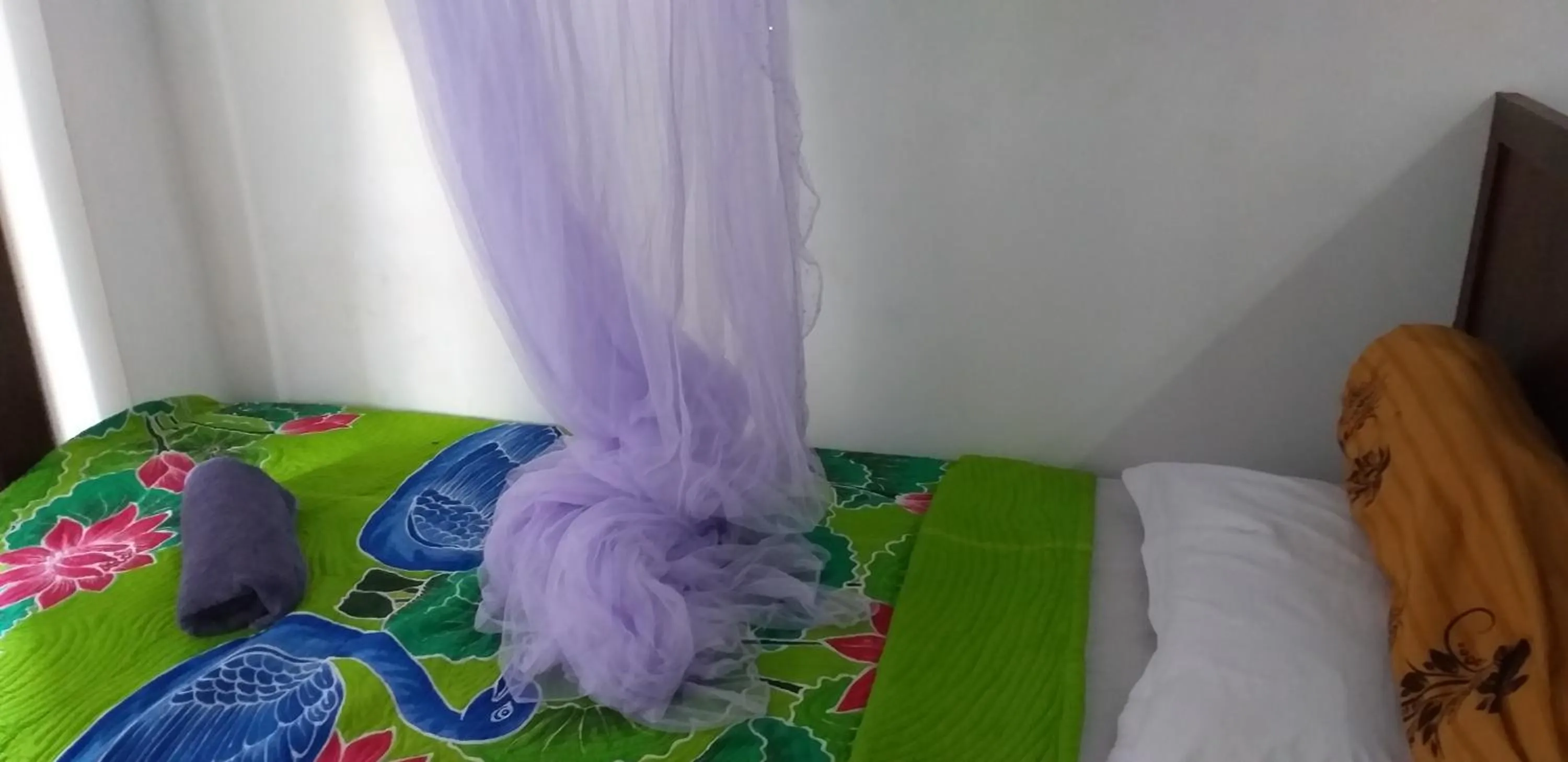 Bed in Amed Sari Beach Guesthouse