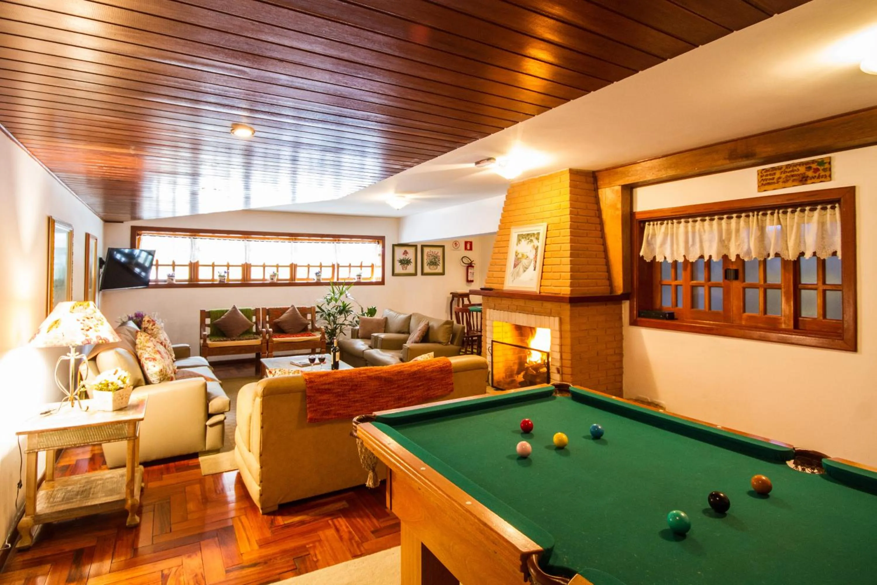 Billiard in Pousada Serena
