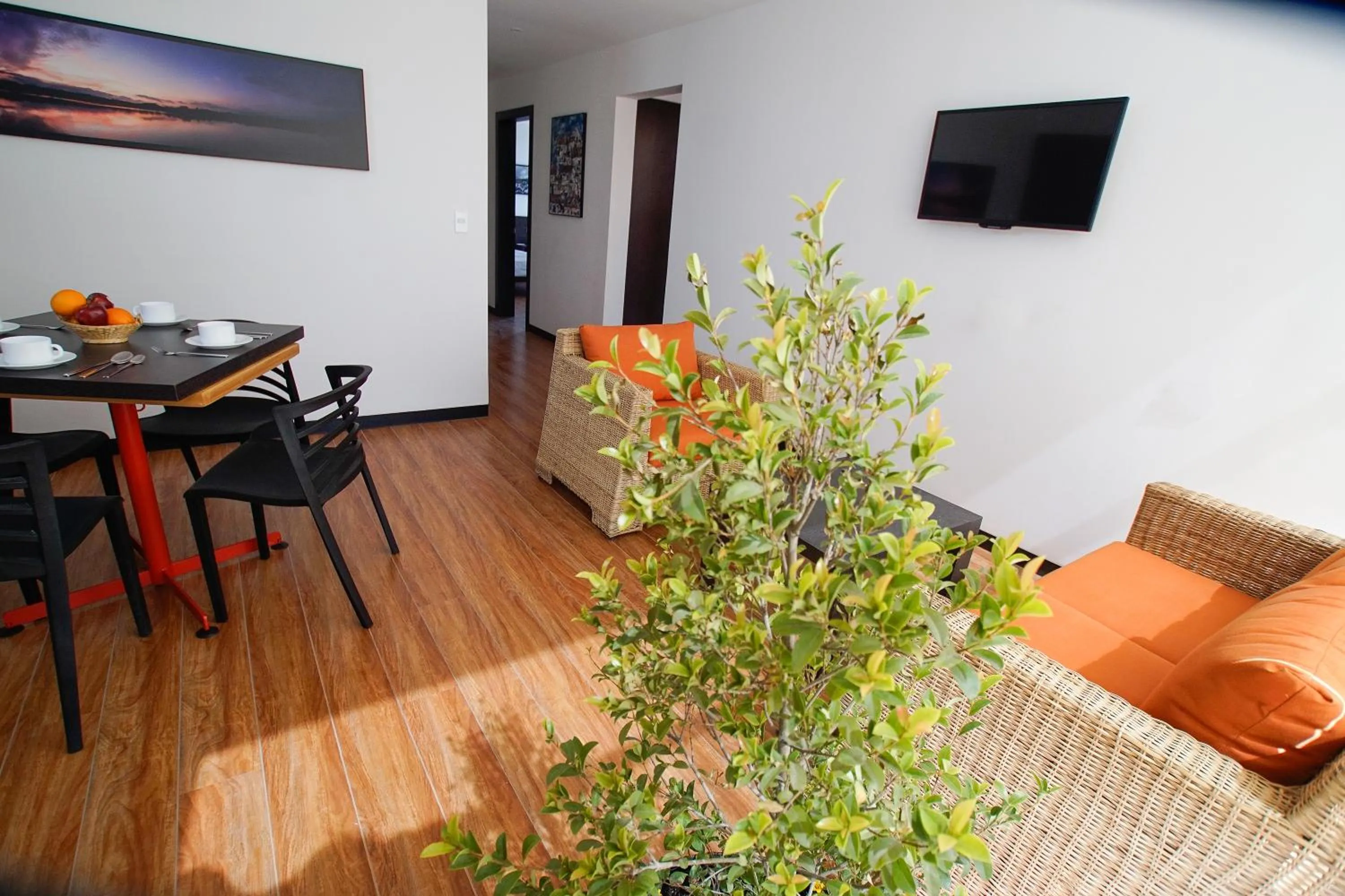 Living room in Casa Q