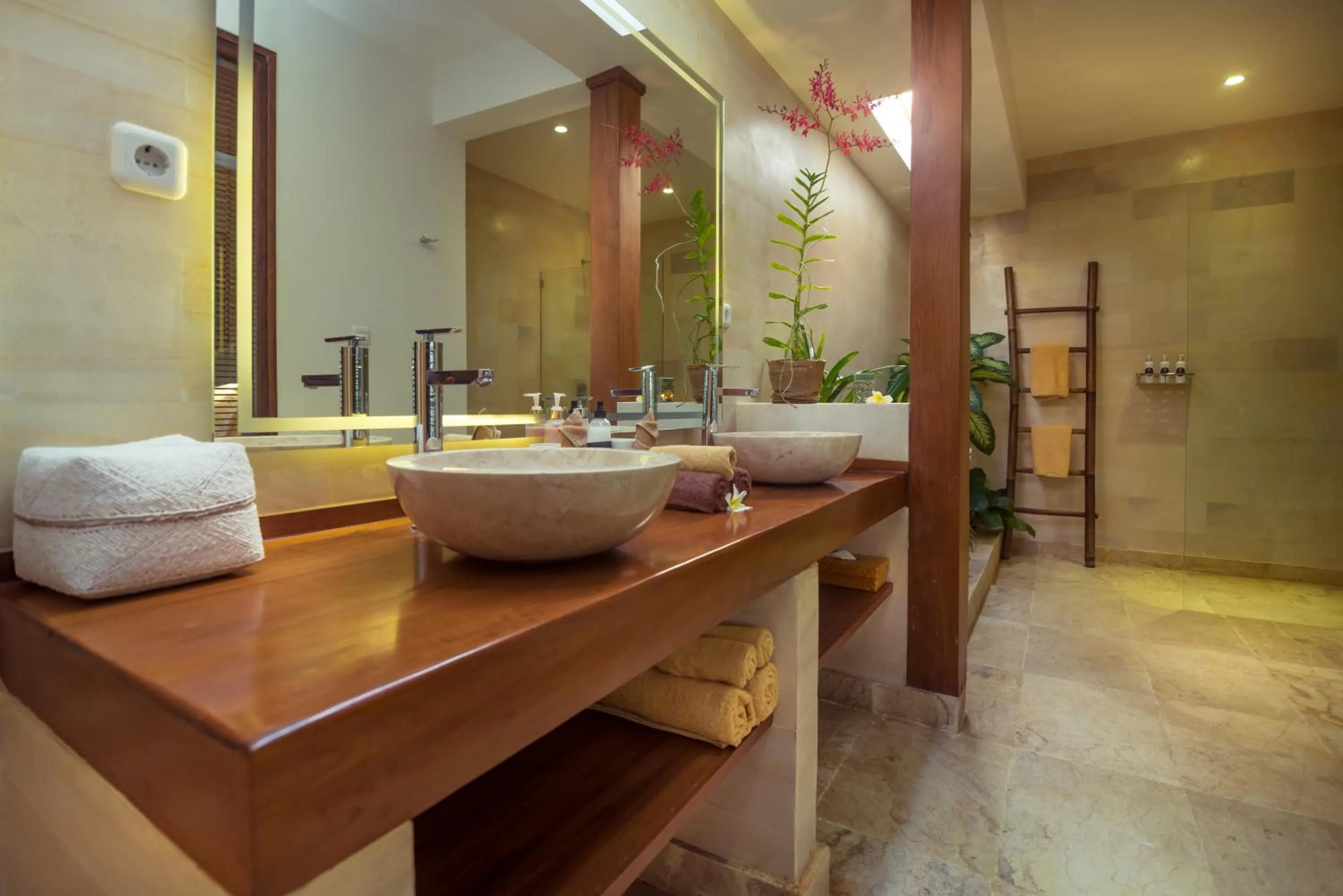 Bathroom in Karmagali Suites Adults only & Private Pool Family Villas