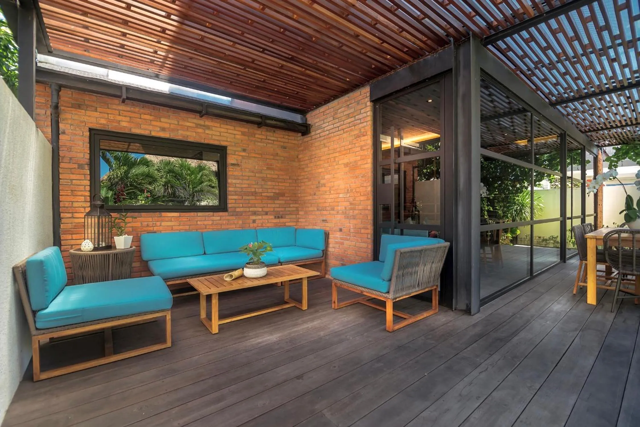 Balcony/Terrace in Karmagali Suites Adults only & Private Pool Family Villas