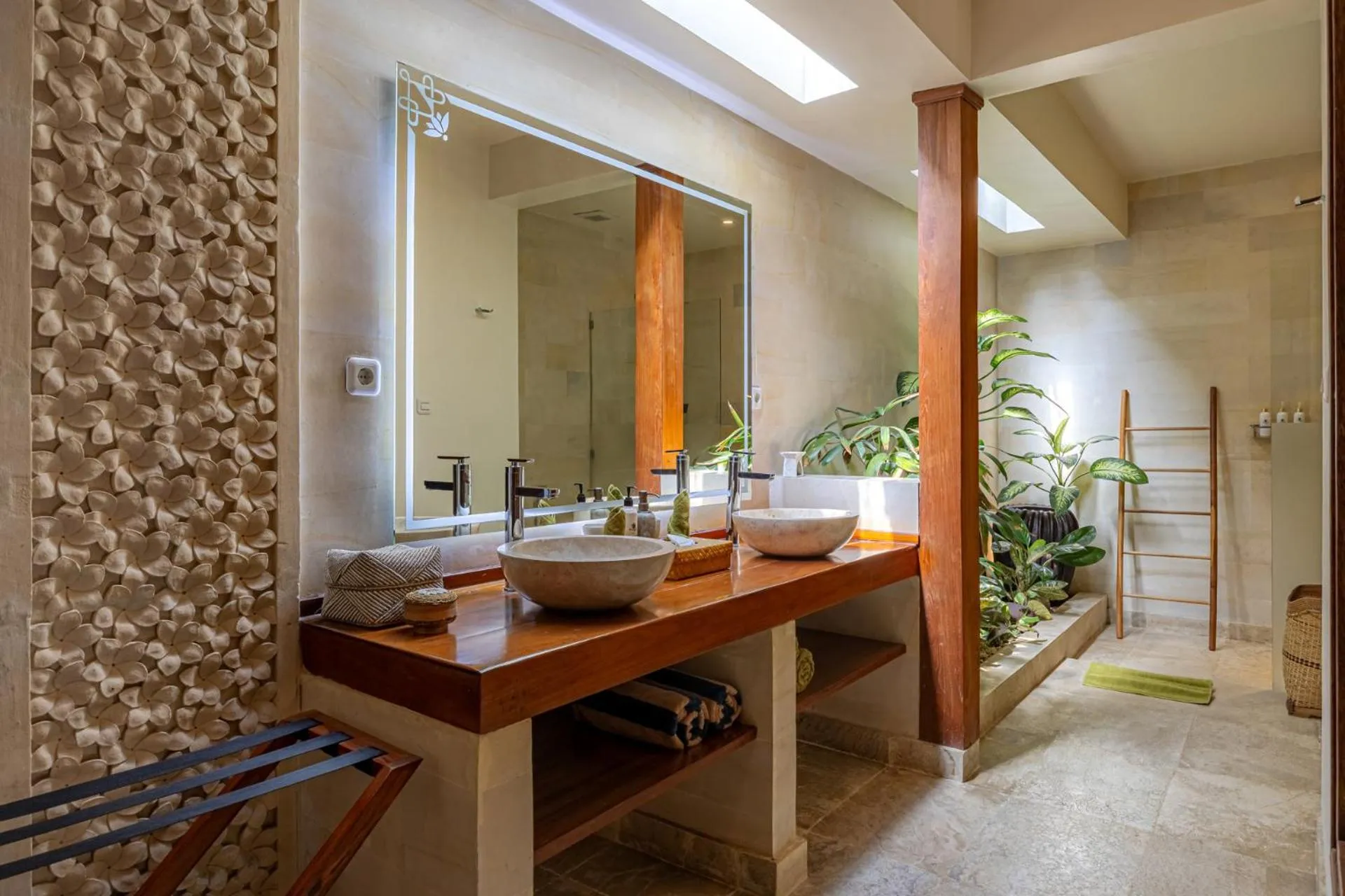Bathroom in Karmagali Suites Adults only & Private Pool Family Villas