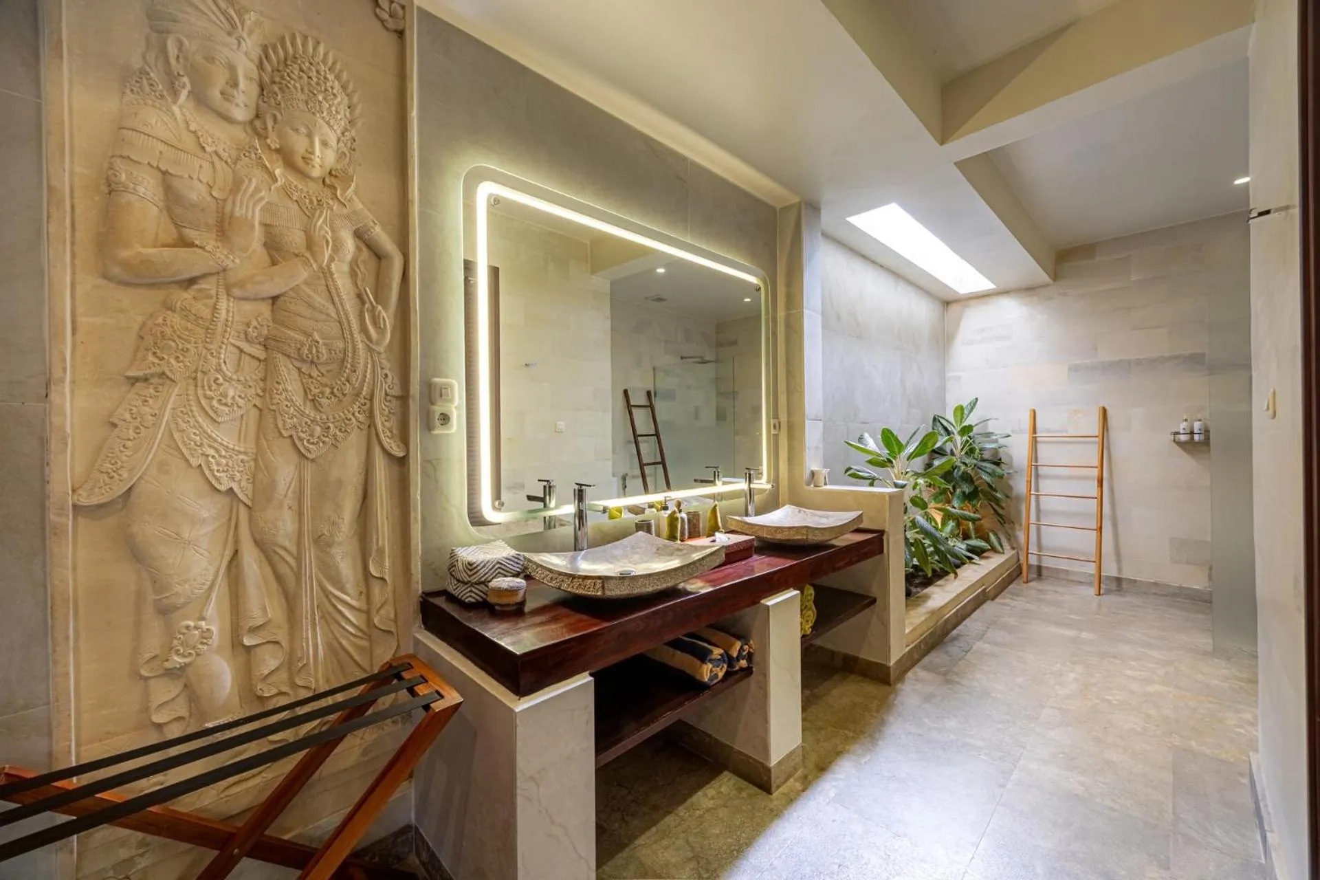 Bathroom in Karmagali Suites Adults only & Private Pool Family Villas