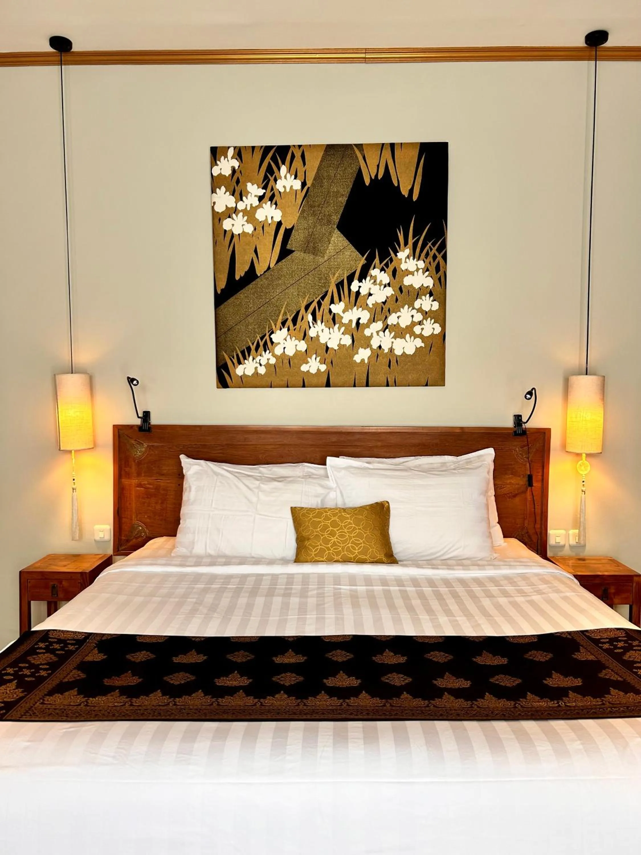 Bed in Karmagali Suites Adults only & Private Pool Family Villas