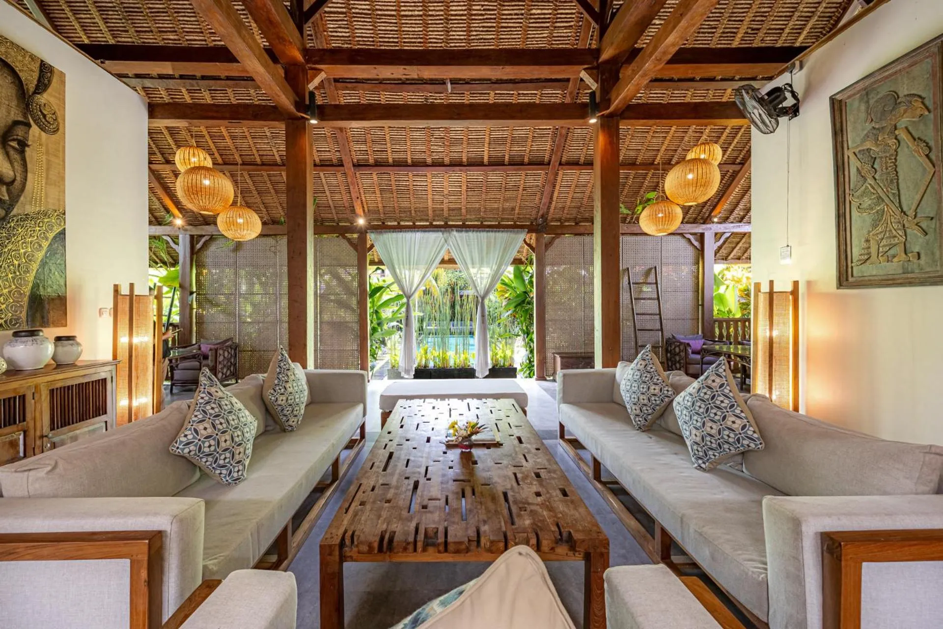 Living room in Karmagali Suites Adults only & Private Pool Family Villas