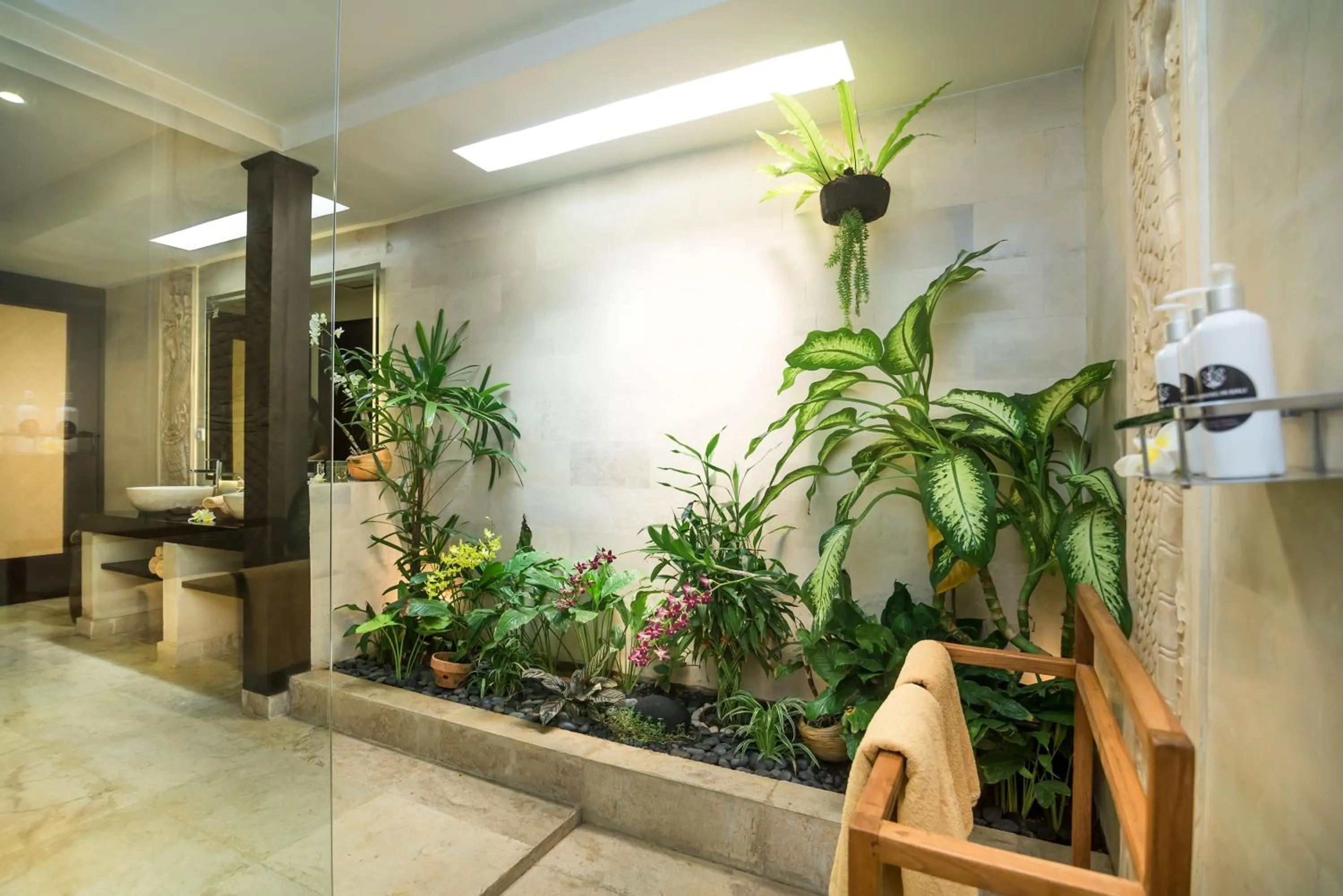 Bathroom in Karmagali Suites Adults only & Private Pool Family Villas