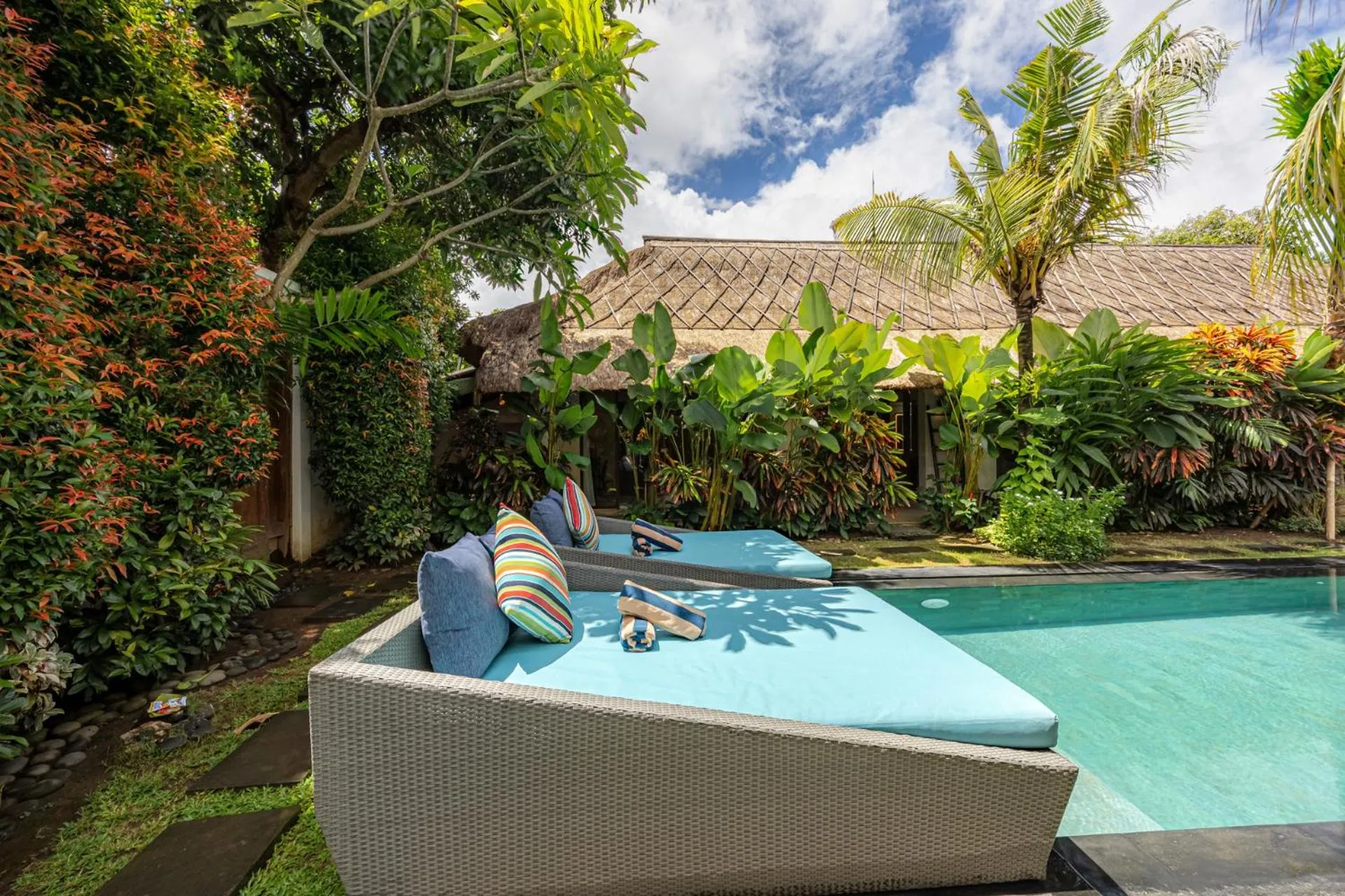 Pool view in Karmagali Suites Adults only & Private Pool Family Villas