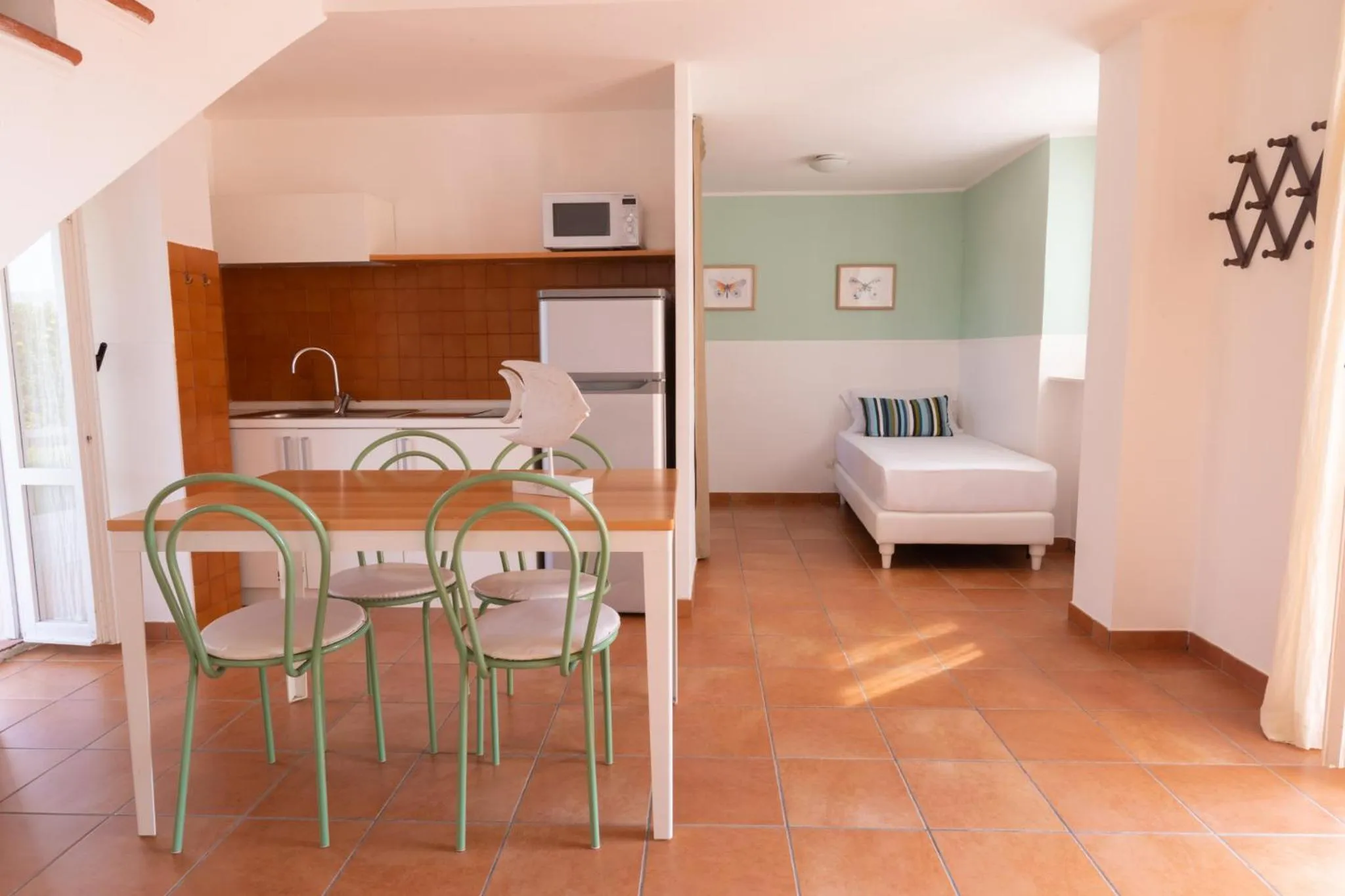 Dining area, Bed in Lido Azzurro