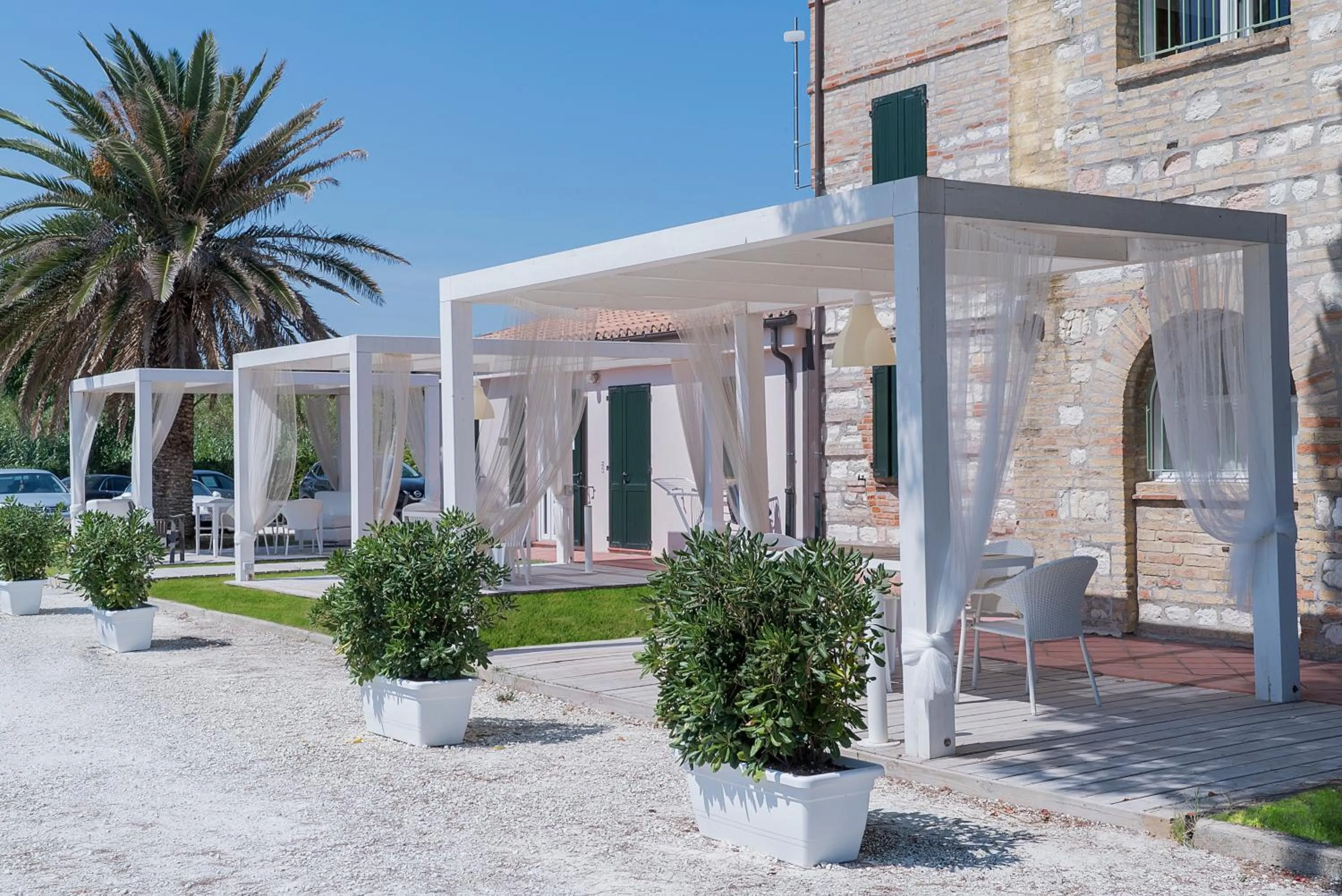 Facade/entrance in Lido Azzurro