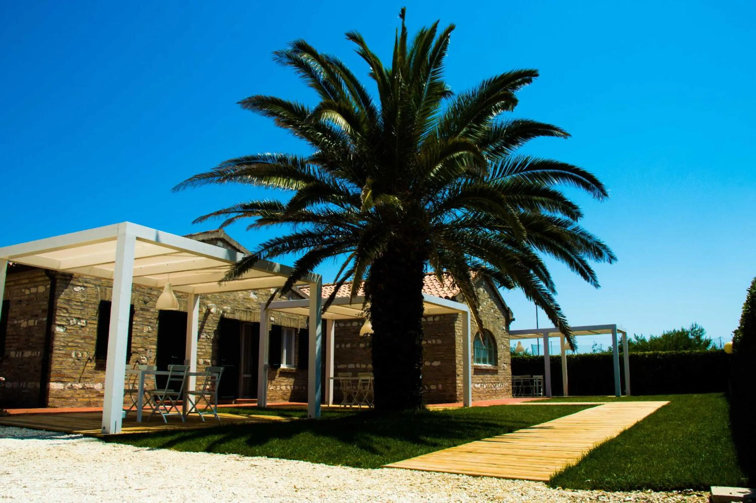 Garden view in Lido Azzurro