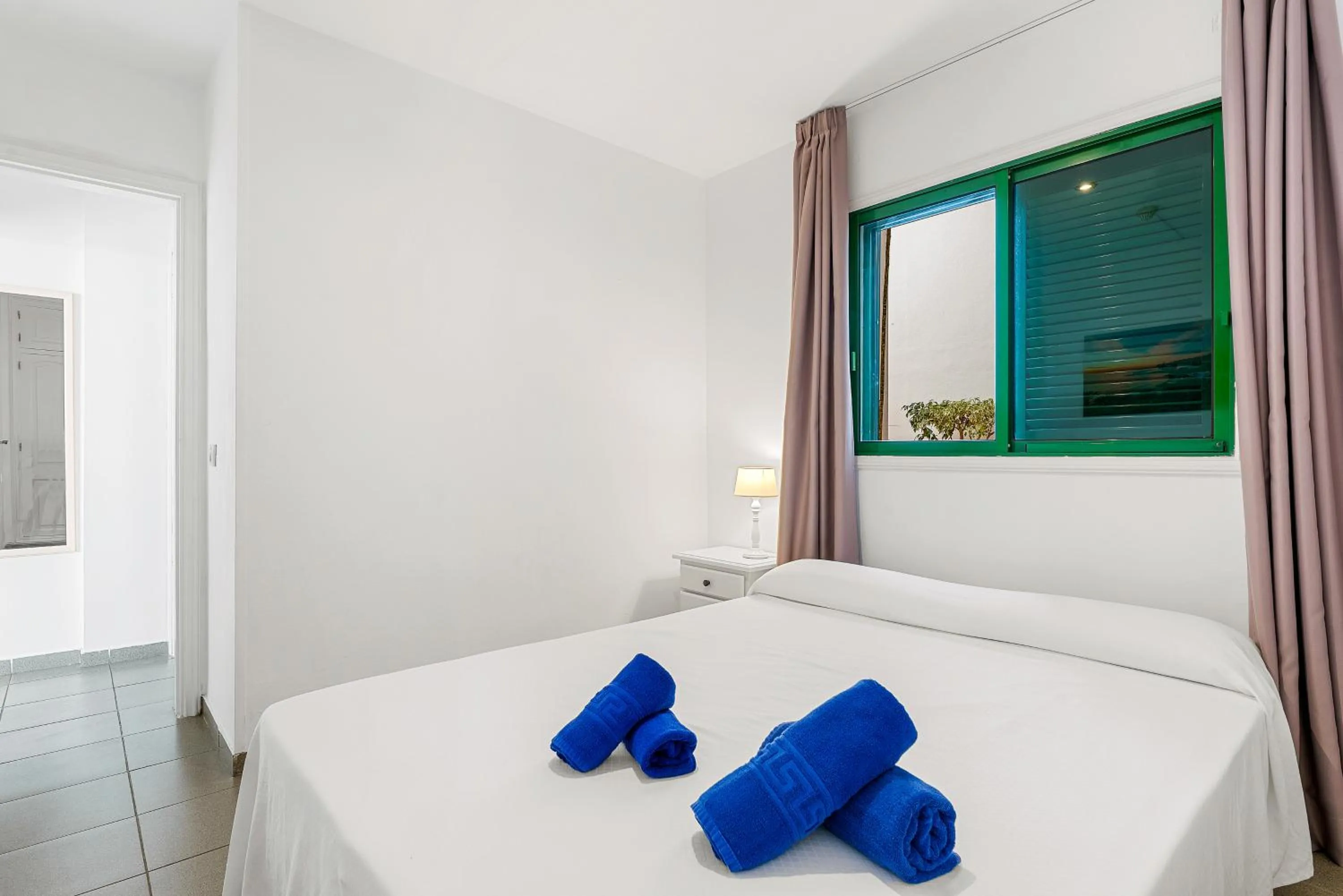 Bedroom, Bed in Club Tarahal