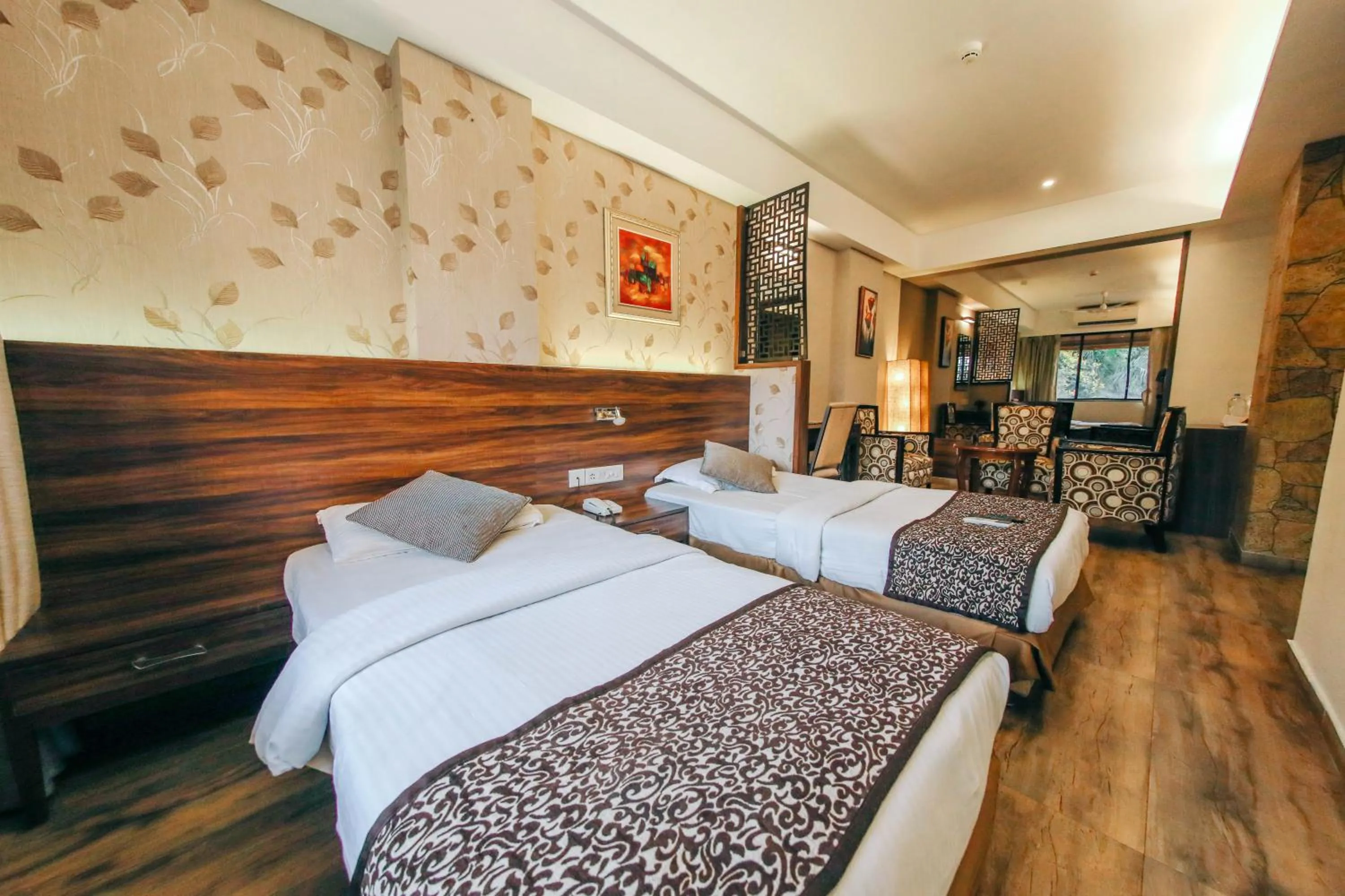 Bed in Hotel Maharana Inn Chembur