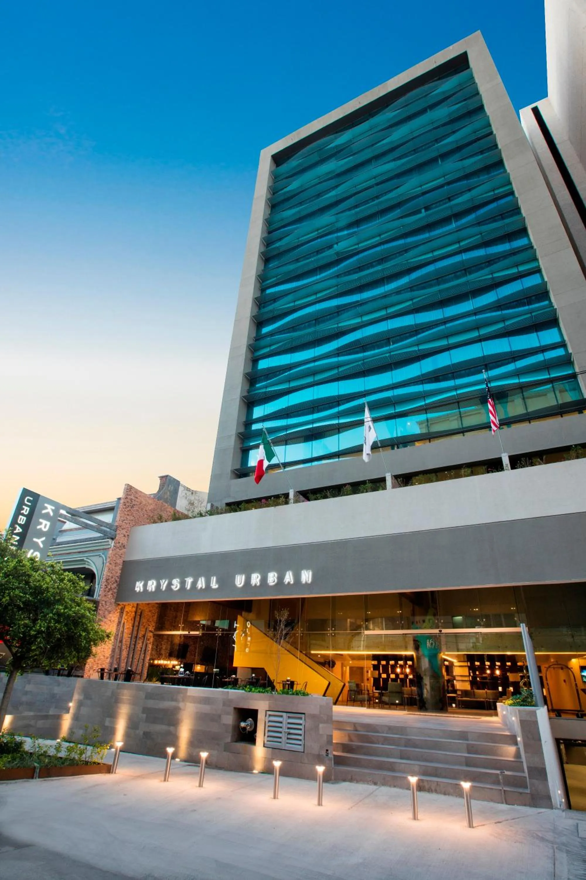 Facade/entrance in Krystal Urban Guadalajara