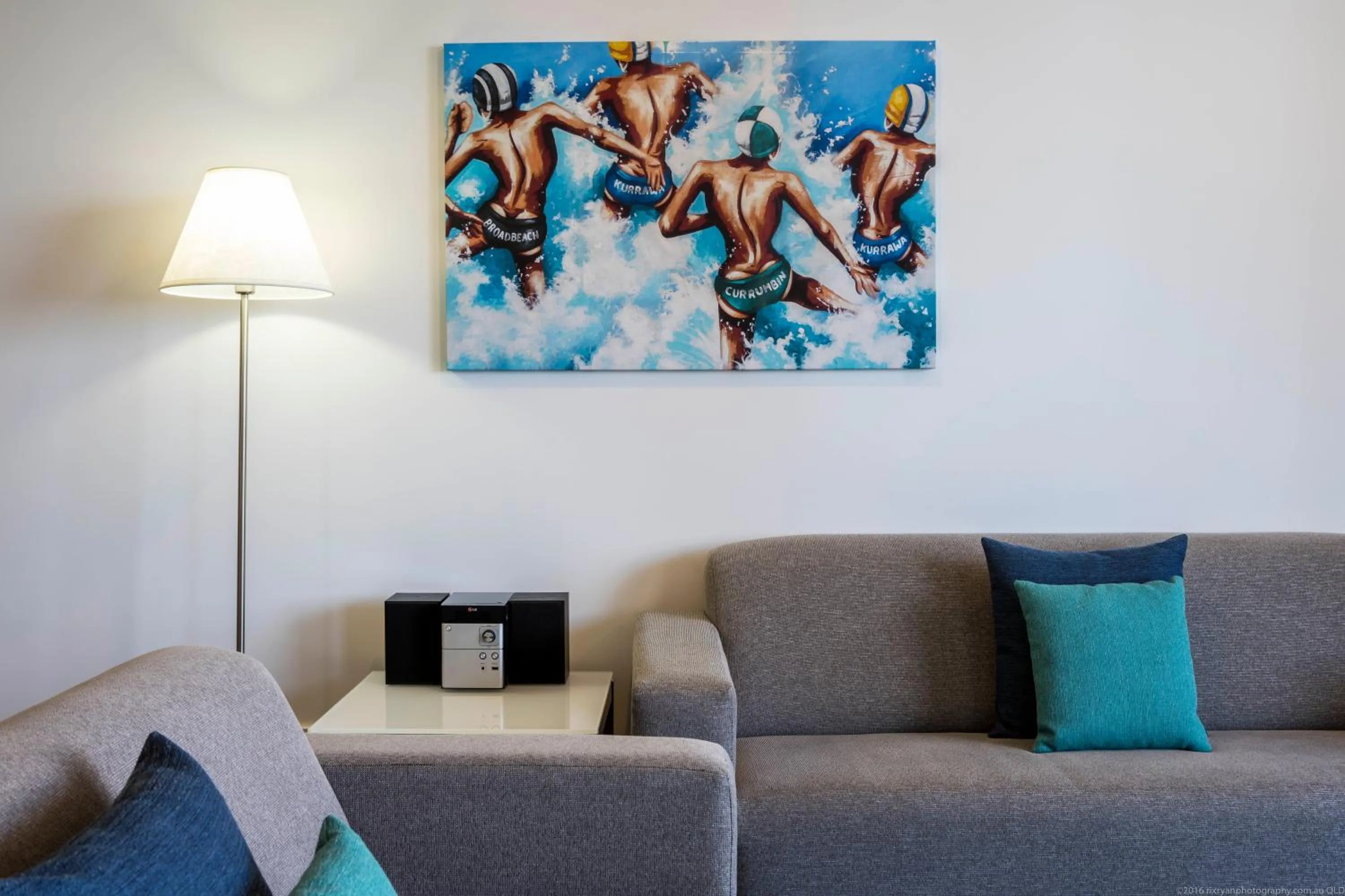 Living room in Synergy Broadbeach - Official