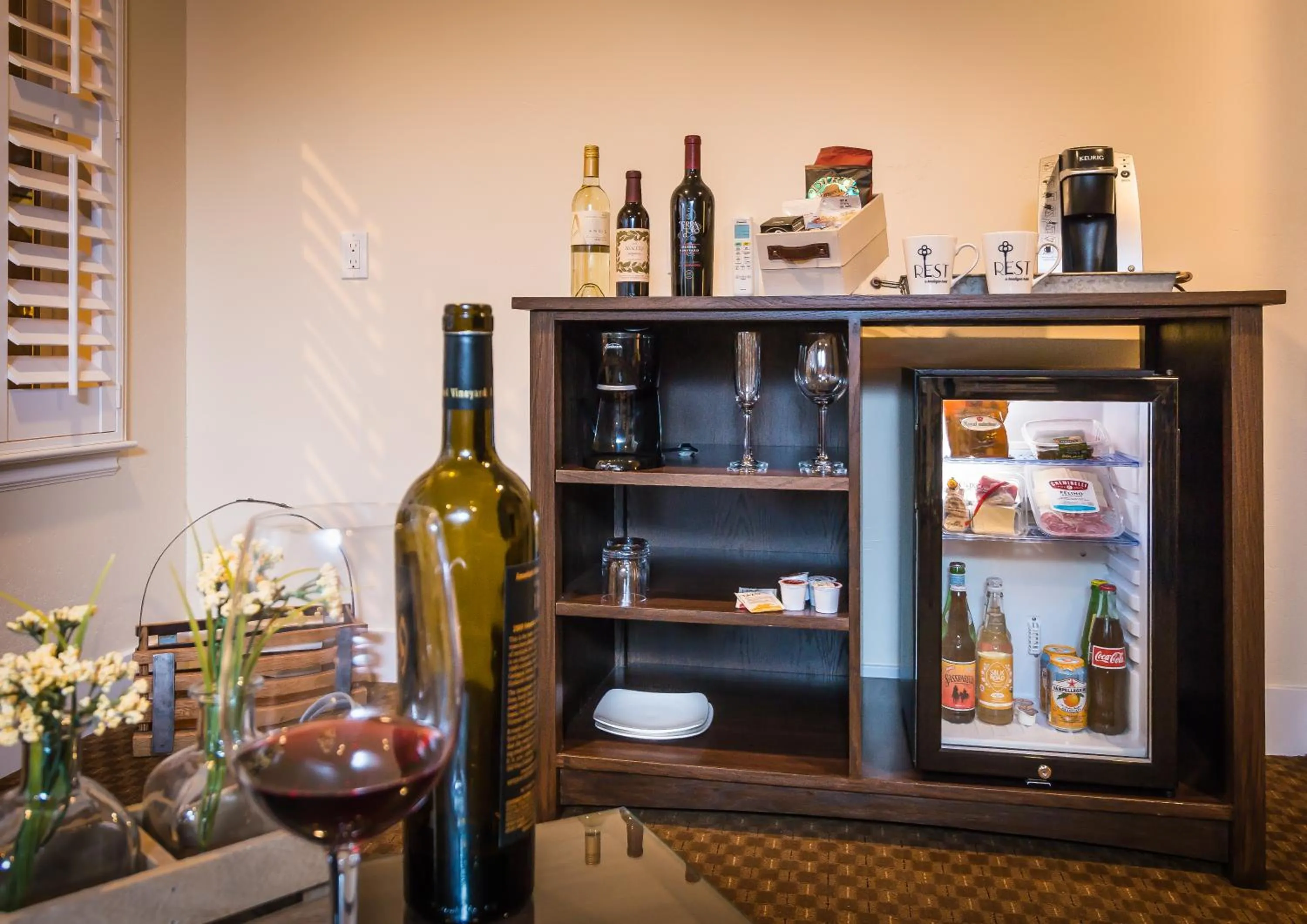 Coffee/tea facilities in Rest, a boutique hotel