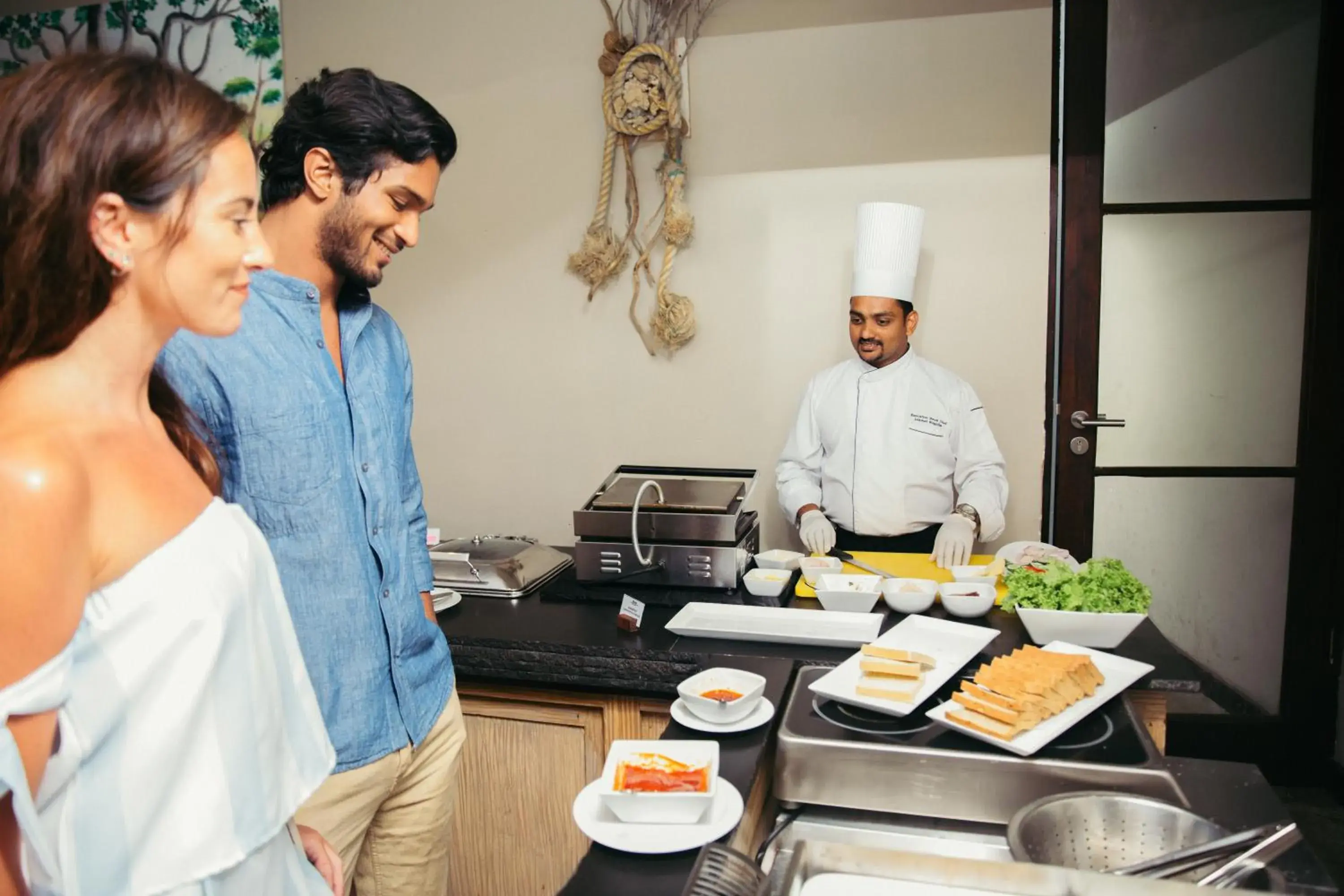 Buffet breakfast in Anantaya Resort and Spa Passikudah Buffet breakfast in Anantaya Resort and Spa Passikudah