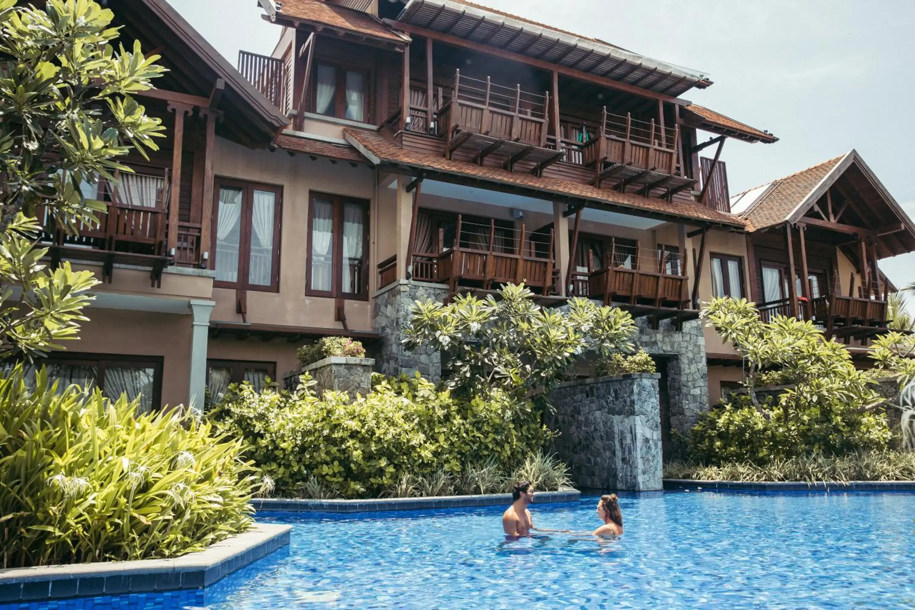 Swimming pool in Anantaya Resort and Spa Passikudah Swimming pool in Anantaya Resort and Spa Passikudah