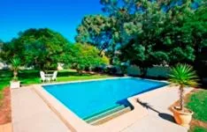 Swimming pool in Wattle Motel