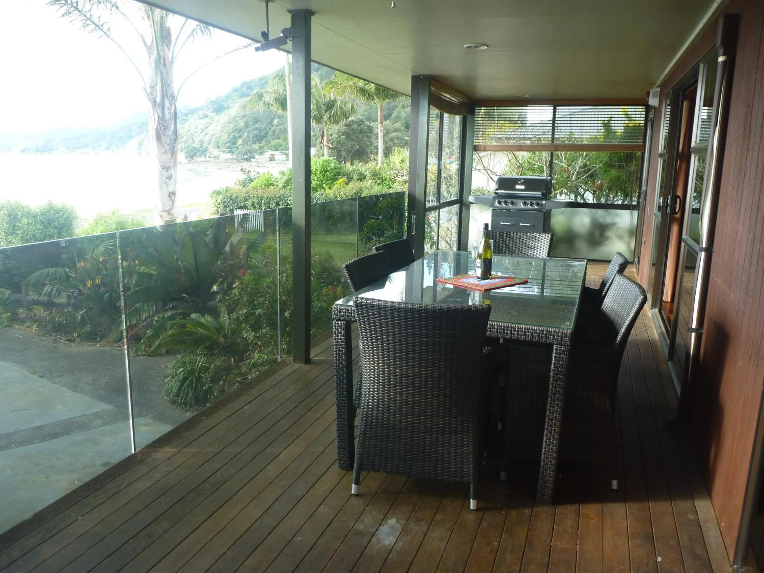 Balcony/Terrace in Pohutukawa Coast BnB