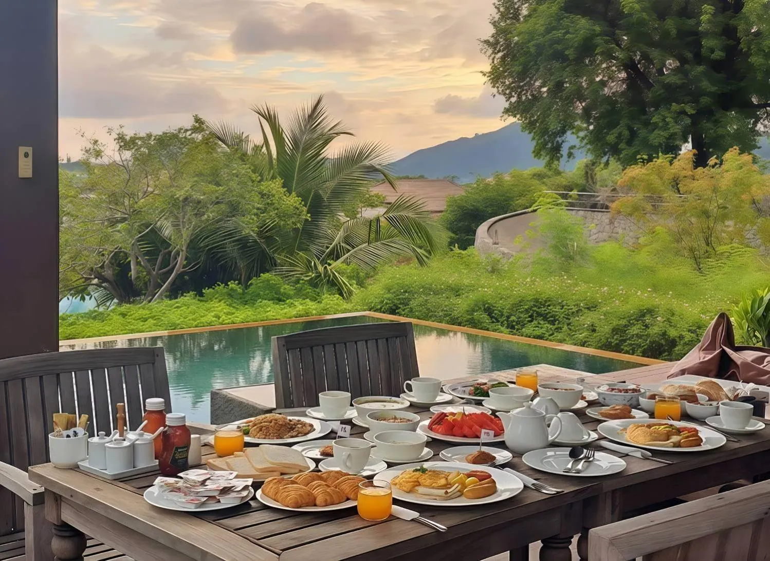 Breakfast in The Spirit Resort Hua Hin
