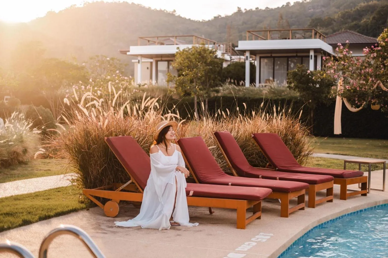 Inner courtyard view in The Spirit Resort Hua Hin