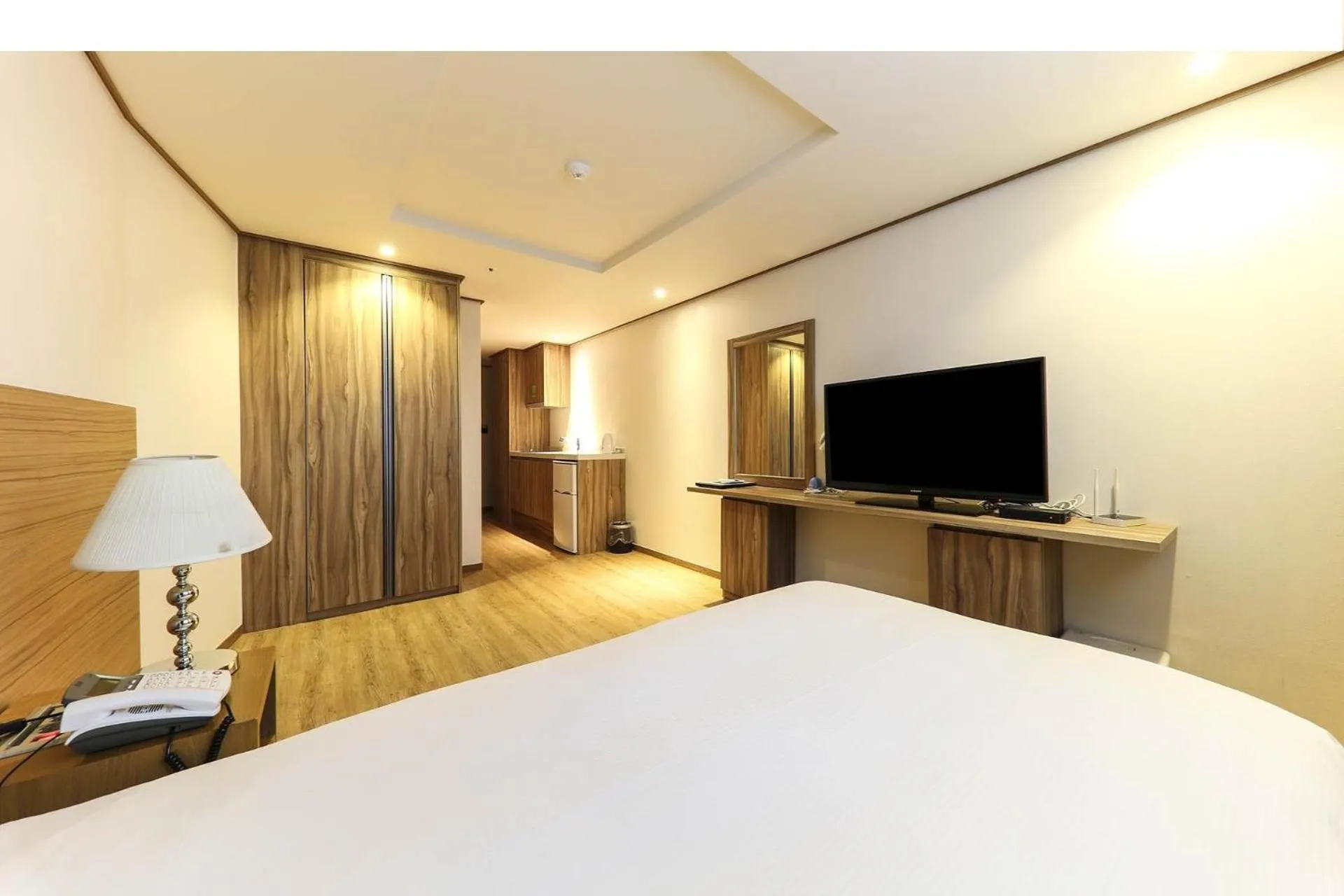 Photo of the whole room, Bed in Hotel Rest Seogwipo