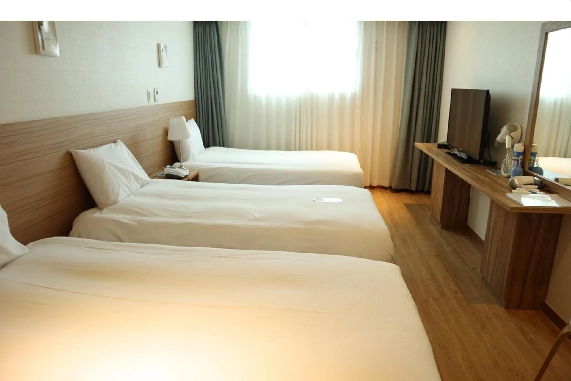 Photo of the whole room, Bed in Hotel Rest Seogwipo