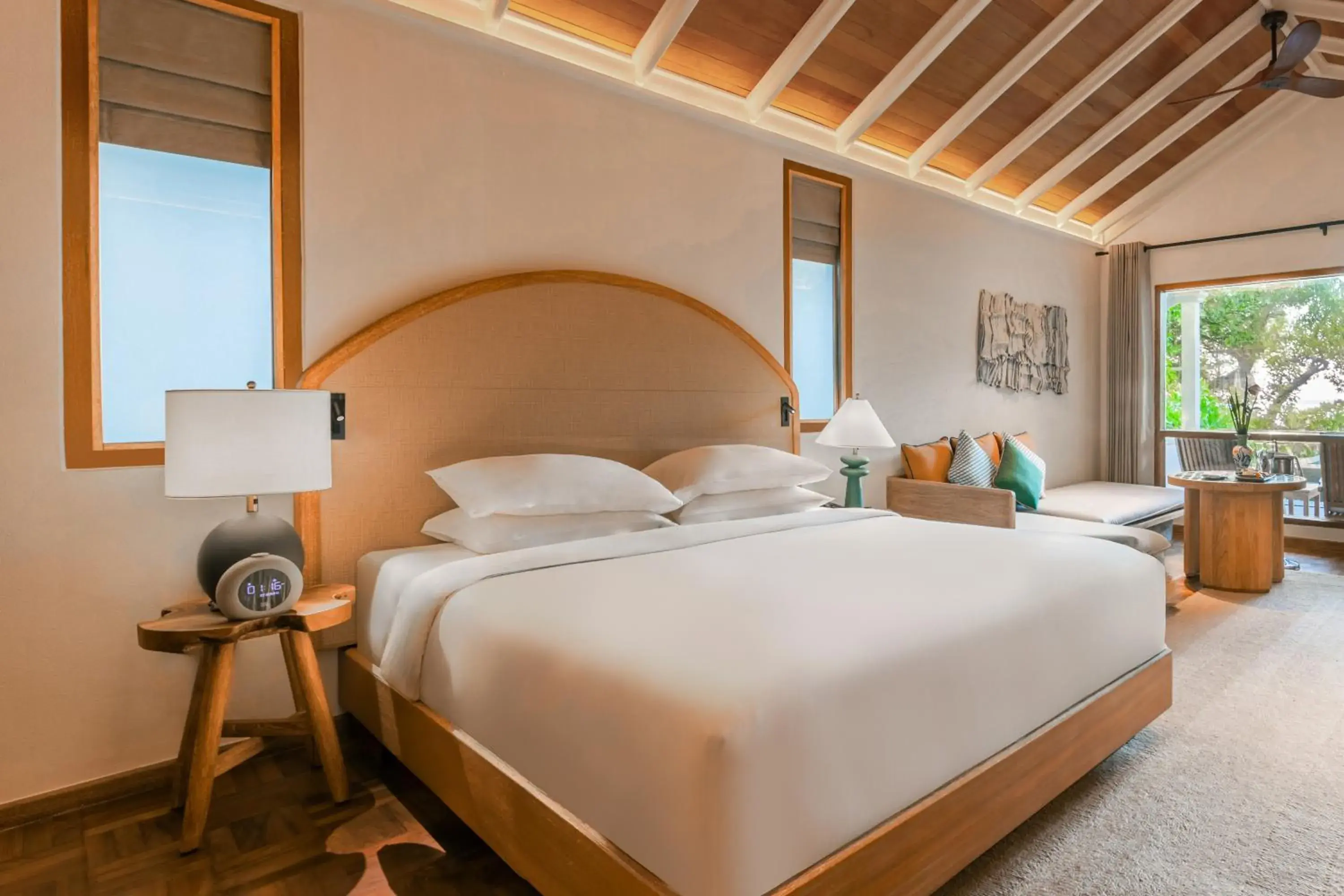 Bed in NH Collection Maldives Reethi Resort Bed in NH Collection Maldives Reethi Resort