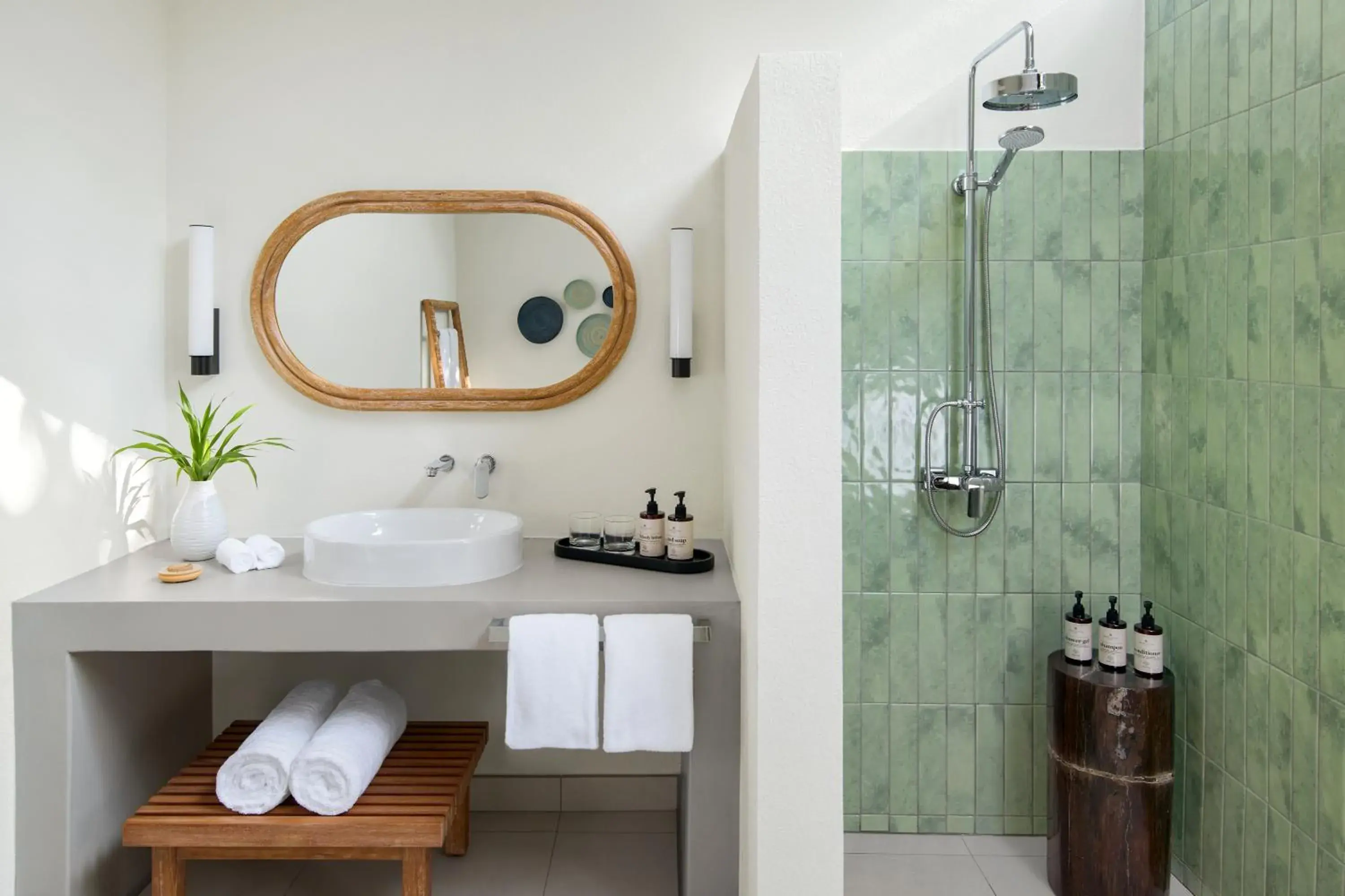 Bathroom in NH Collection Maldives Reethi Resort Bathroom in NH Collection Maldives Reethi Resort