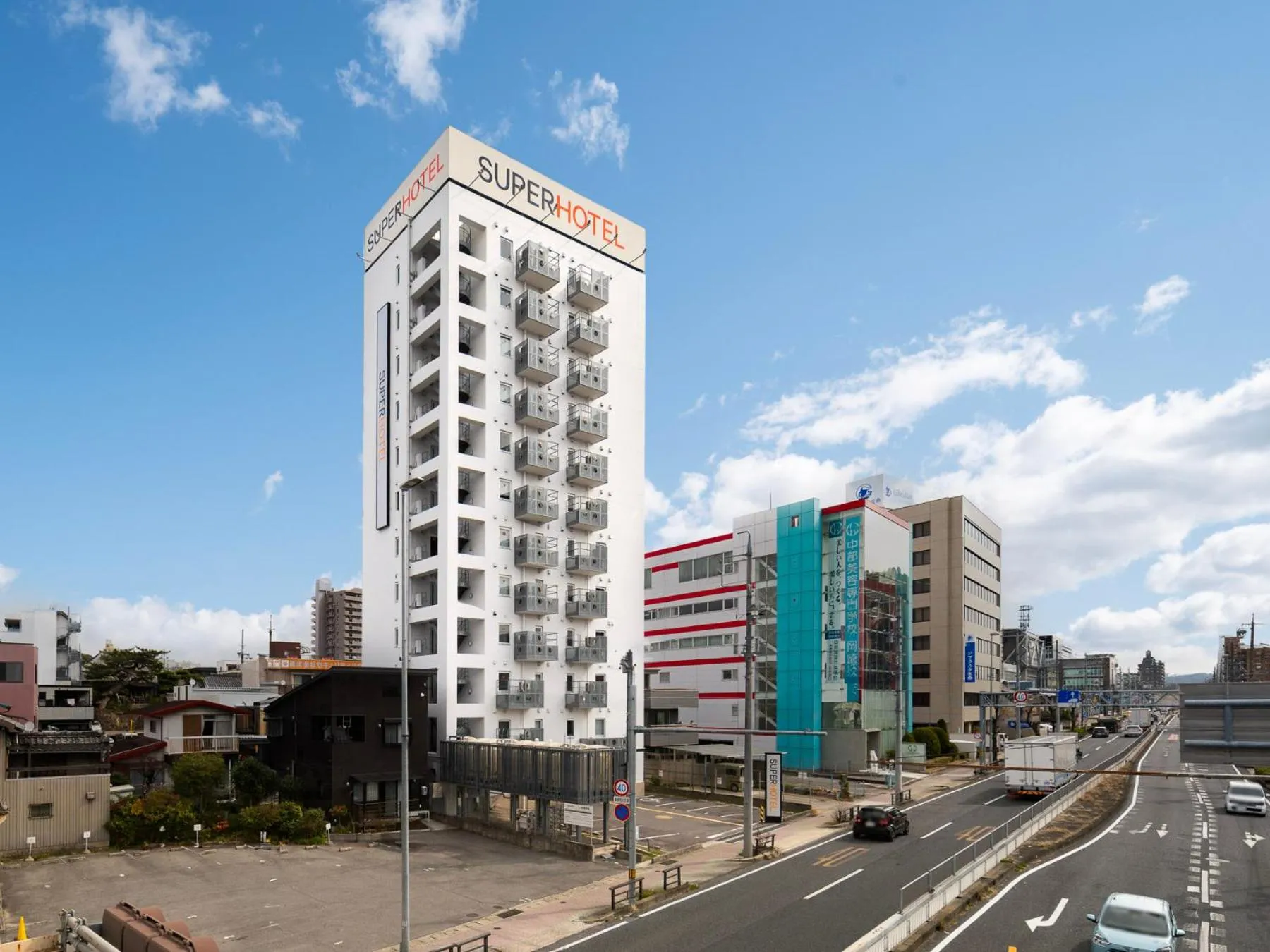 Property building in Super Hotel Okazaki