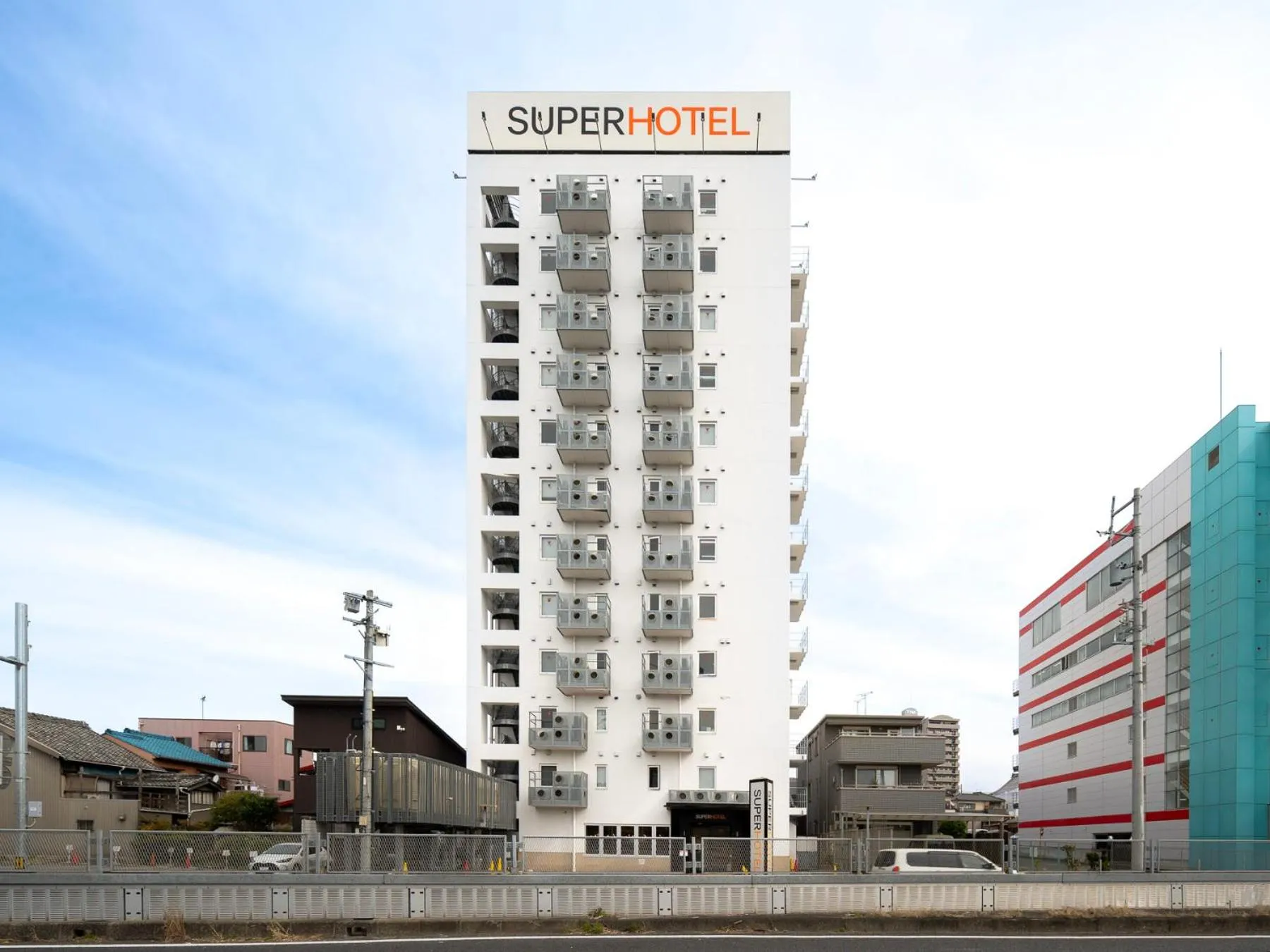 Property building in Super Hotel Okazaki