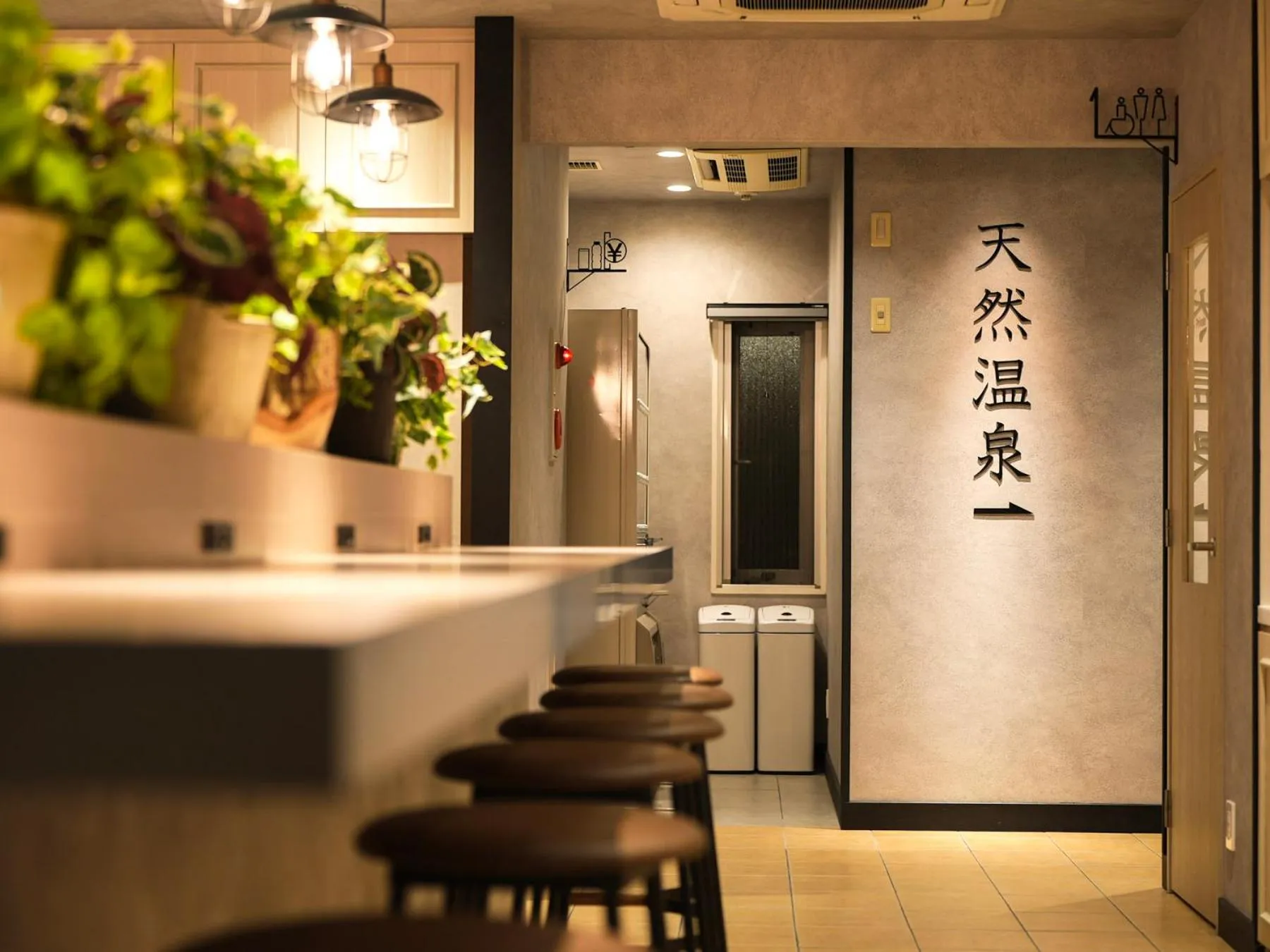 Hot Spring Bath in Super Hotel Okazaki